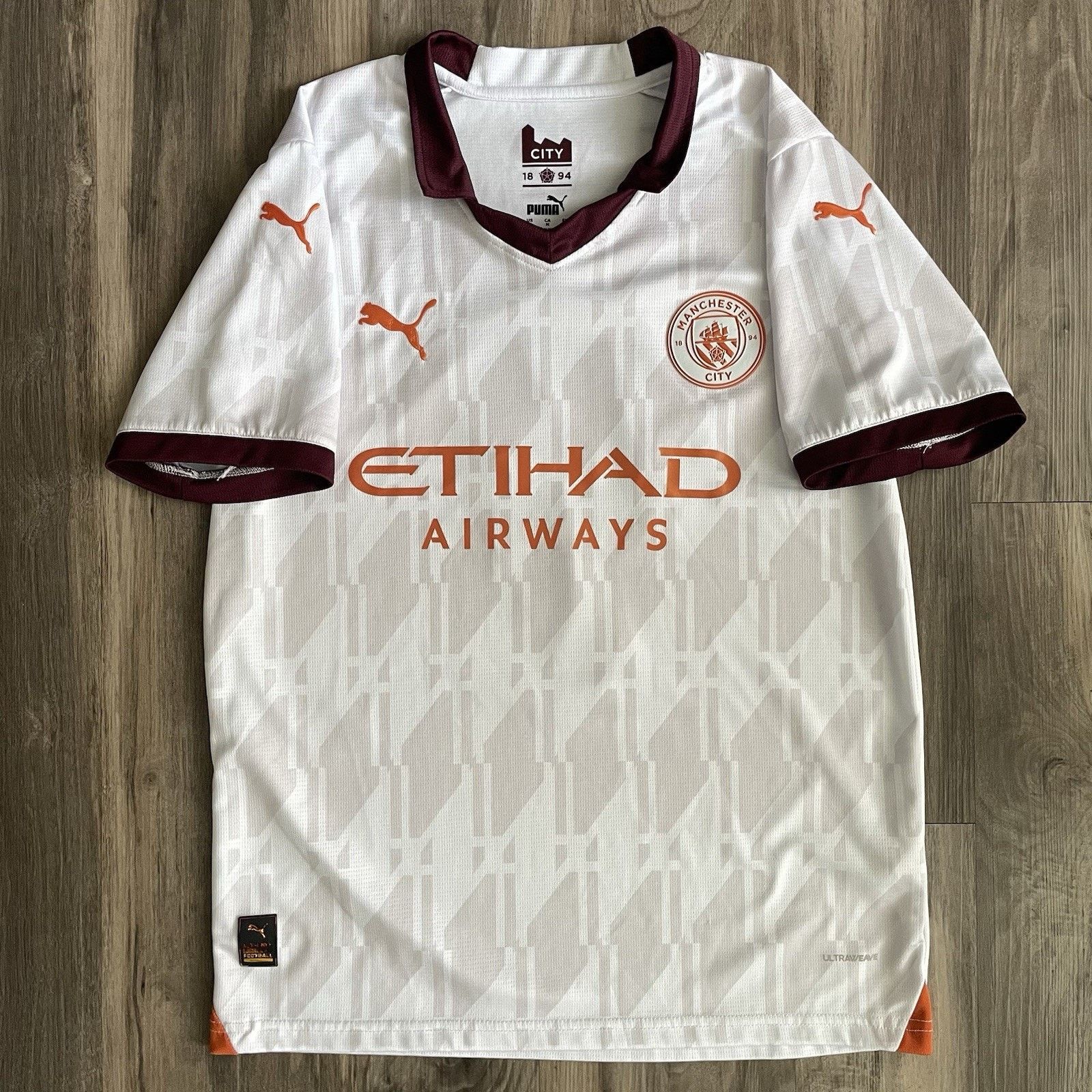 Puma Puma Manchester City Soccer Jersey Size M Authentic Away Kit Size US M / EU 48-50 / 2 - 1 Thumbnail