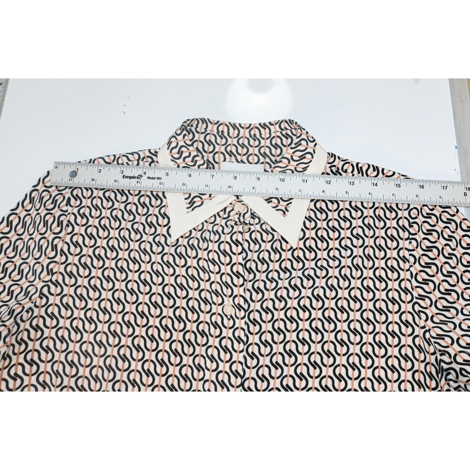 St. John St. JOHN Collection Icon Stripe Silk Crepe De Chine Blouse M Size M / US 6-8 / IT 42-44 - 13 Thumbnail