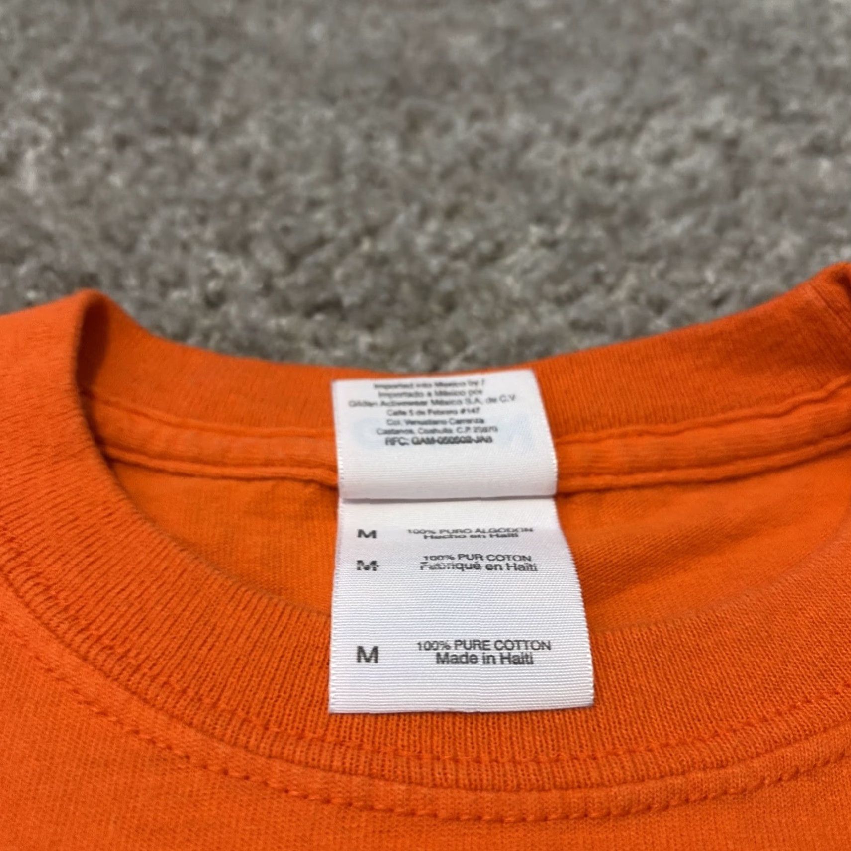 Vintage VINTAGE Florida Gators Beat LSU Smack Talk Orange T-Shirt Medium Mens Size US M / EU 48-50 / 2 - 5 Thumbnail