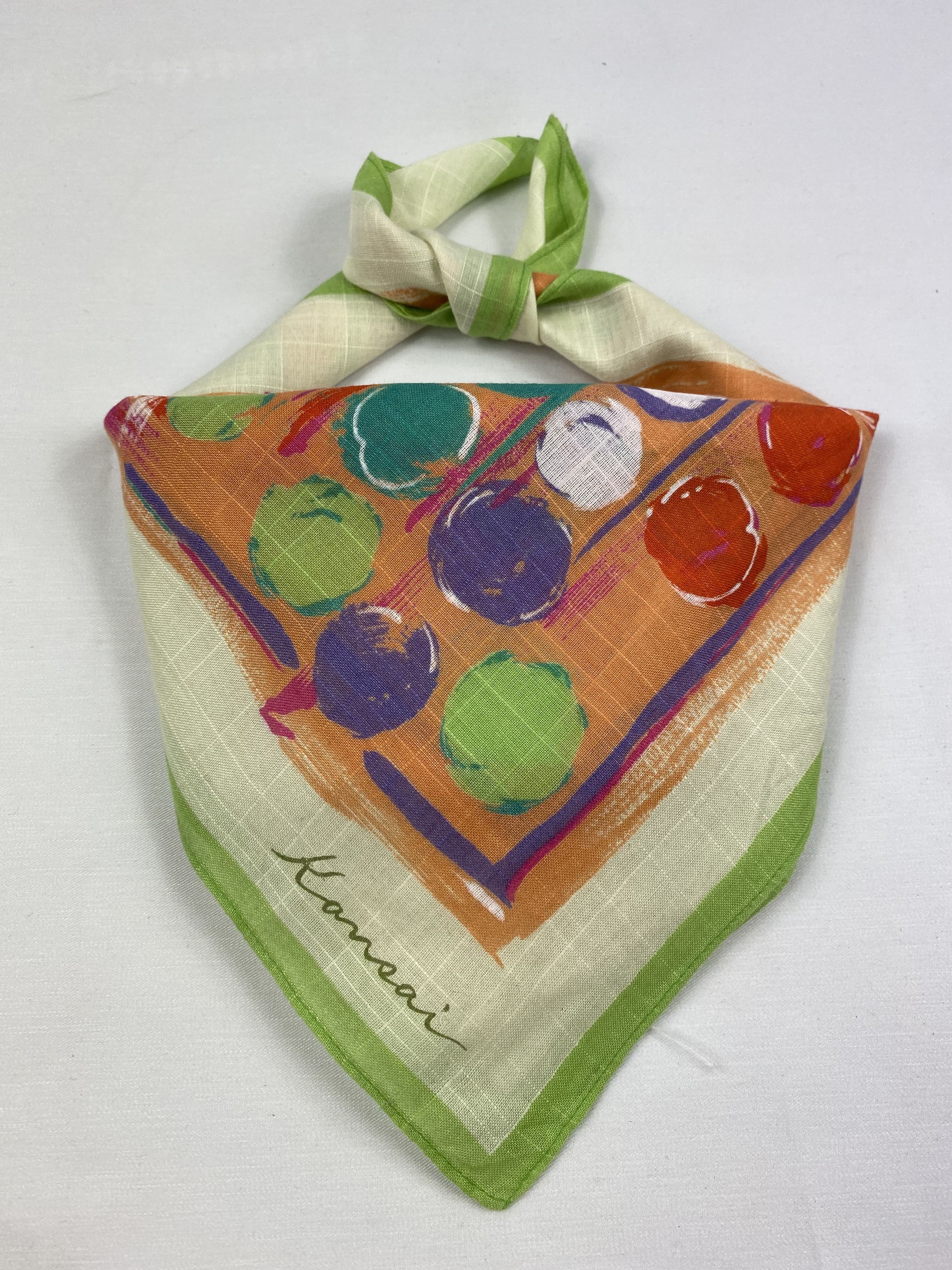 Japanese Brand × Kansai Yamamoto × Vintage Kansai Yamamoto Handkerchief / Bandana / Neckerchief Size ONE SIZE - 1 Thumbnail