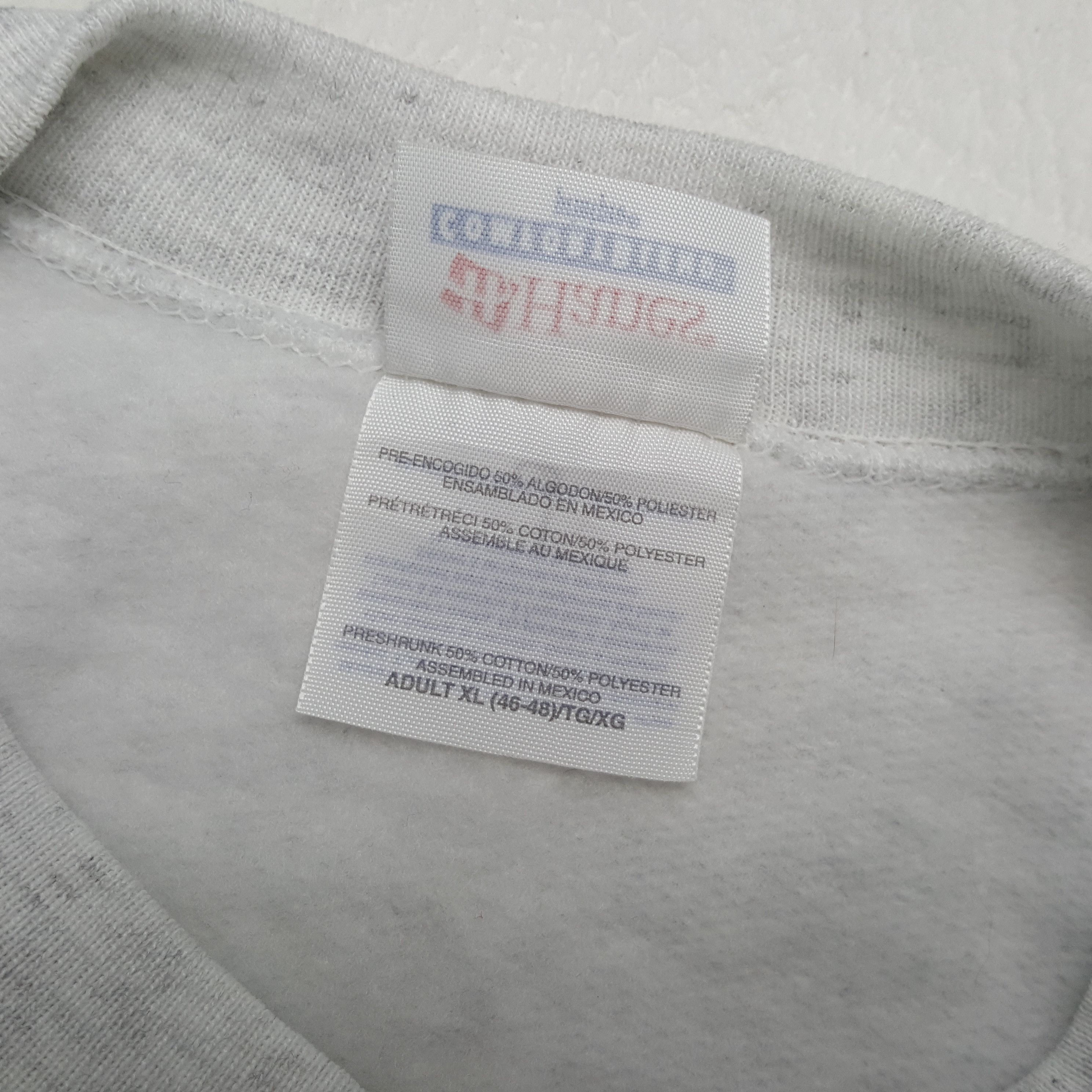 Hanes Corazon De Gallo Vintage Sweatshirt RR2 Size US XL / EU 56 / 4 - 6 Thumbnail