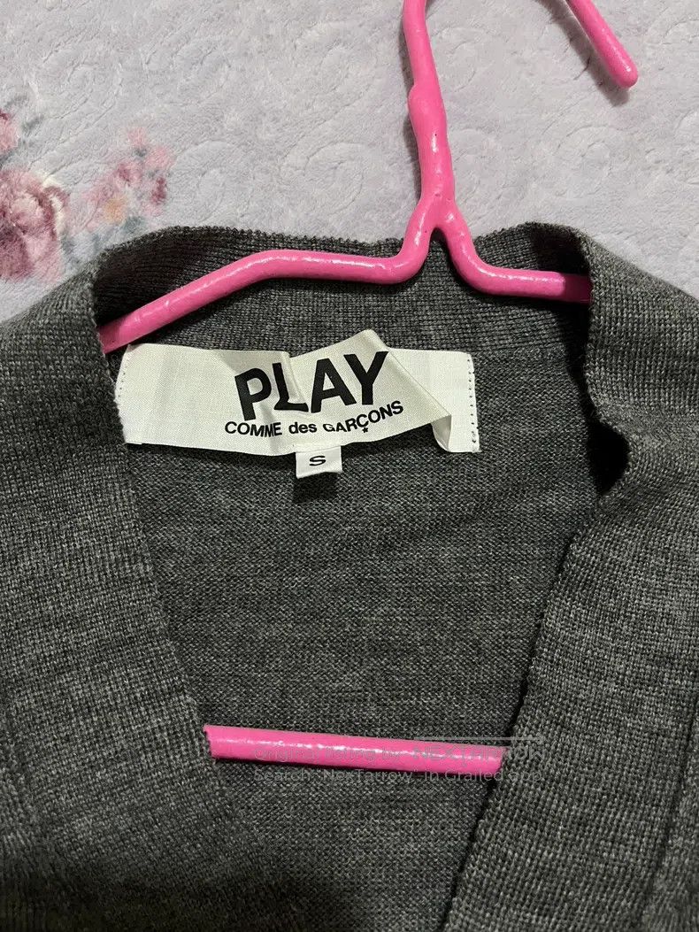 Comme des Garcons Comme Des Garcons Gray men's wool cardigan, size S Size US S / EU 44-46 / 1 - 2 Thumbnail