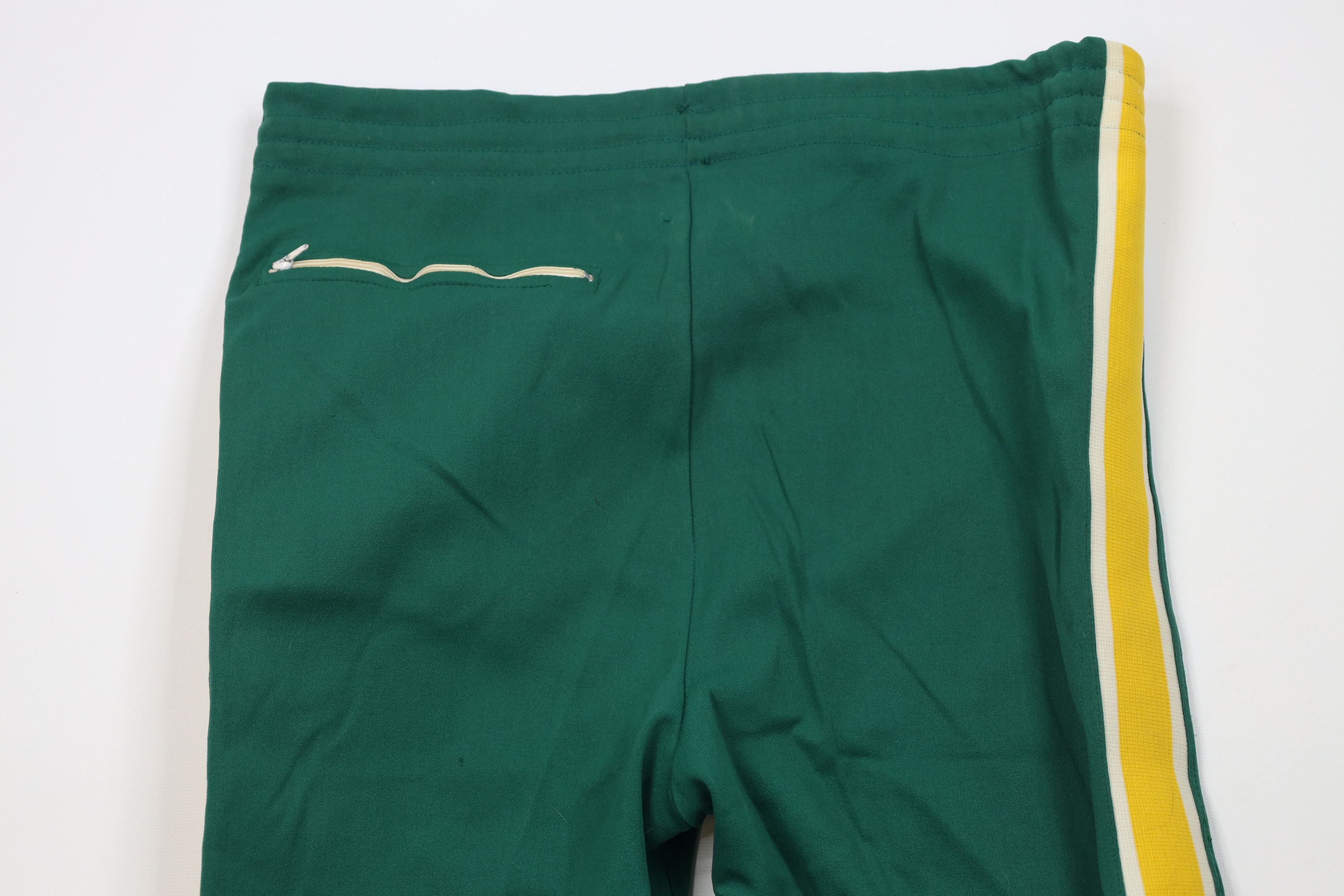 Vintage Vintage 70s Streetwear Striped Warm Up Sweatpants Pants USA Size US 38 / EU 54 - 11 Thumbnail
