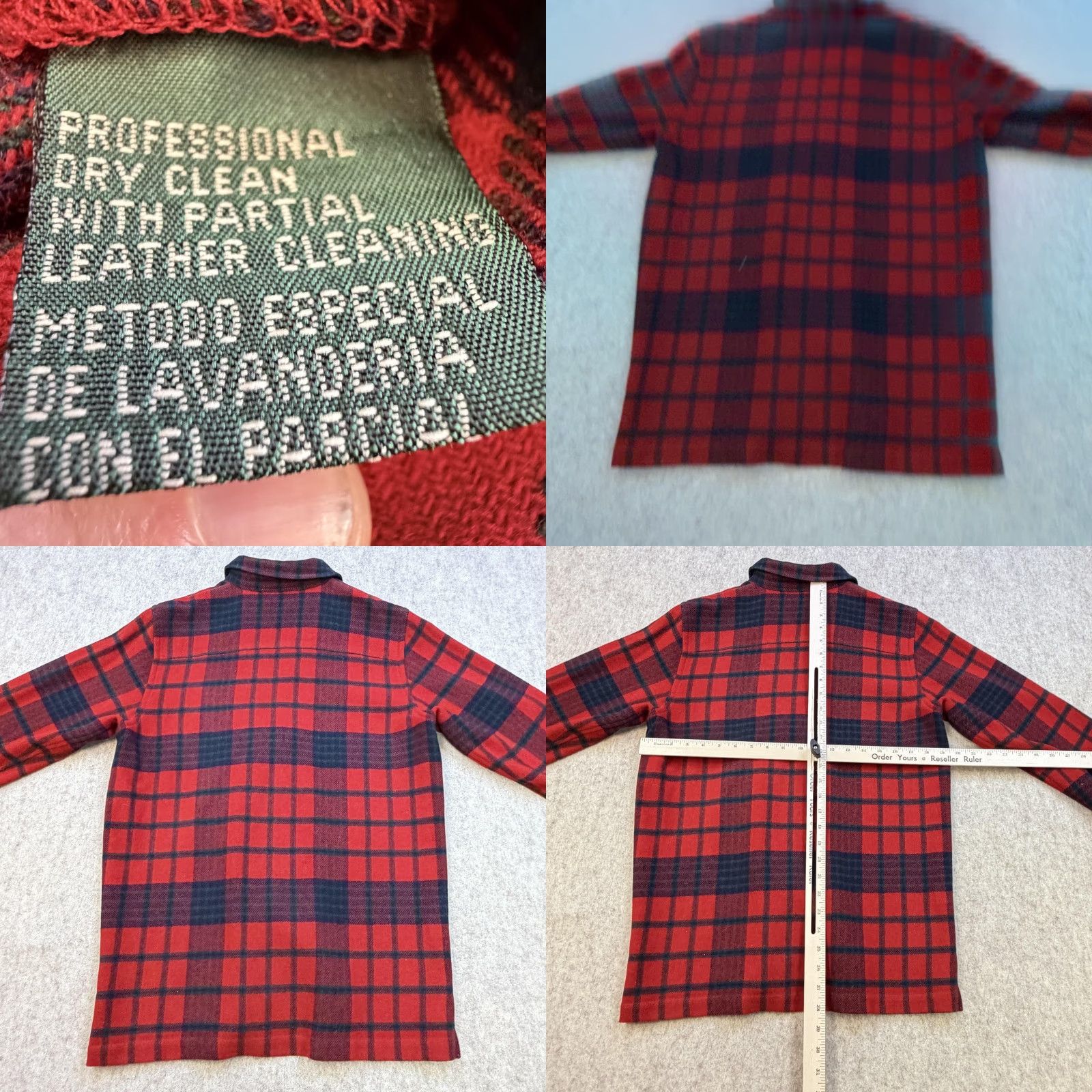 Ralph Lauren Lauren Ralph Lauren Jacket Mens Medium Red Plaid Lambswool Zip Front Lined Bomber Wool Flannel Pattern Jacket Mens Red Plaid Lambswool Zip Front Lined Size US M / EU 48-50 / 2 - 8 Thumbnail