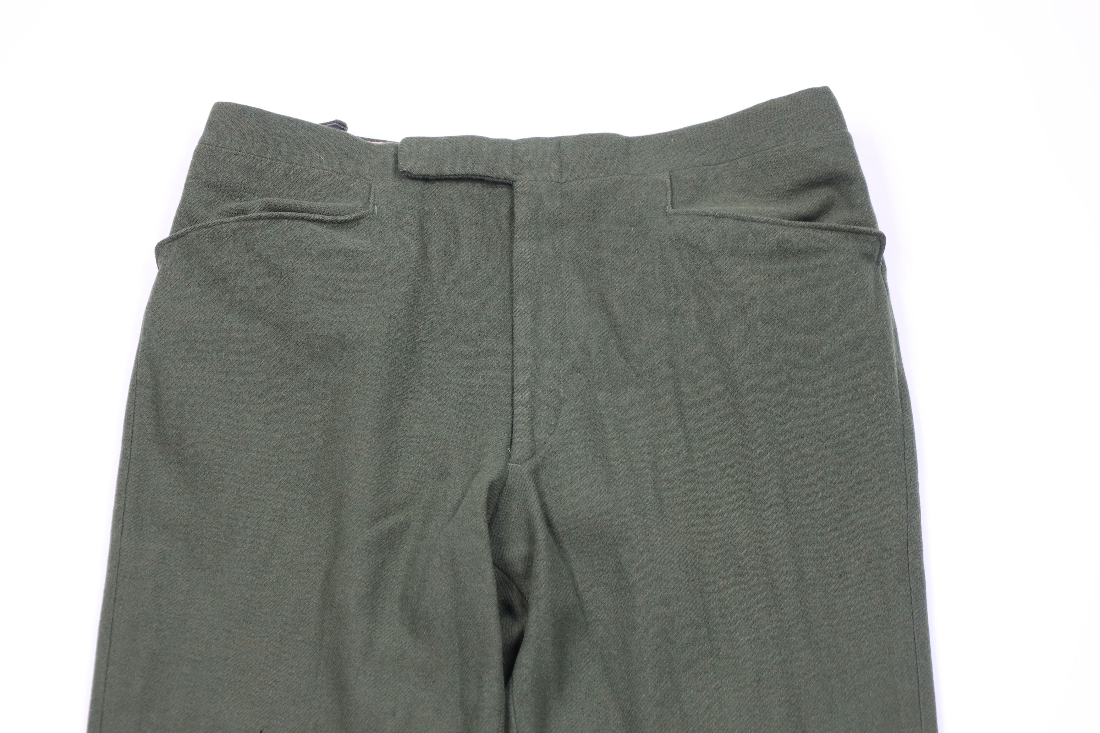 Vintage Vintage 60s 70s Streetwear Buckle Back Wide Leg Pants USA Size US 34 / EU 50 - 2 Thumbnail