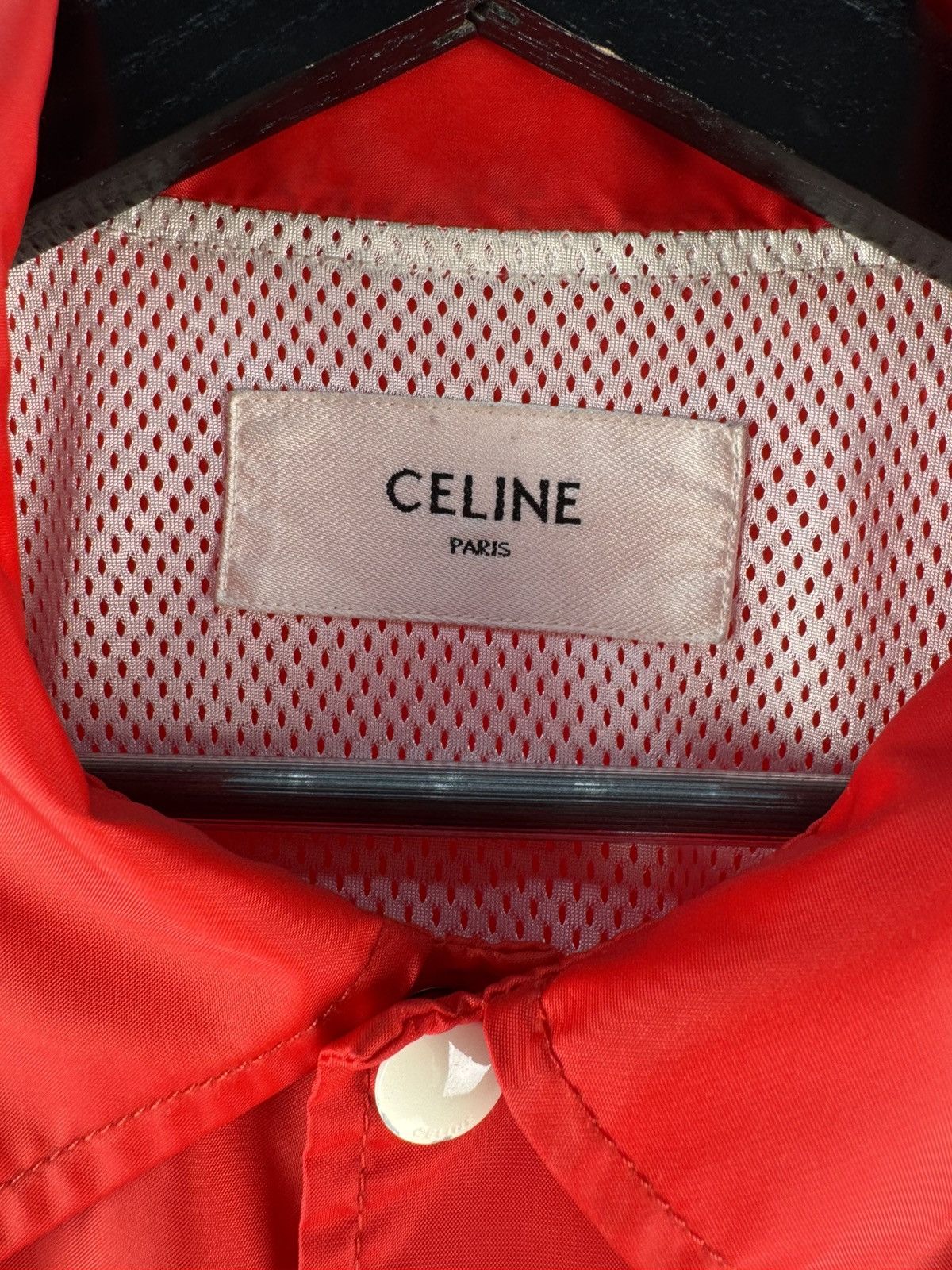 Celine Celine nylon button up windbreaker jacket Size US M / EU 48-50 / 2 - 5 Thumbnail