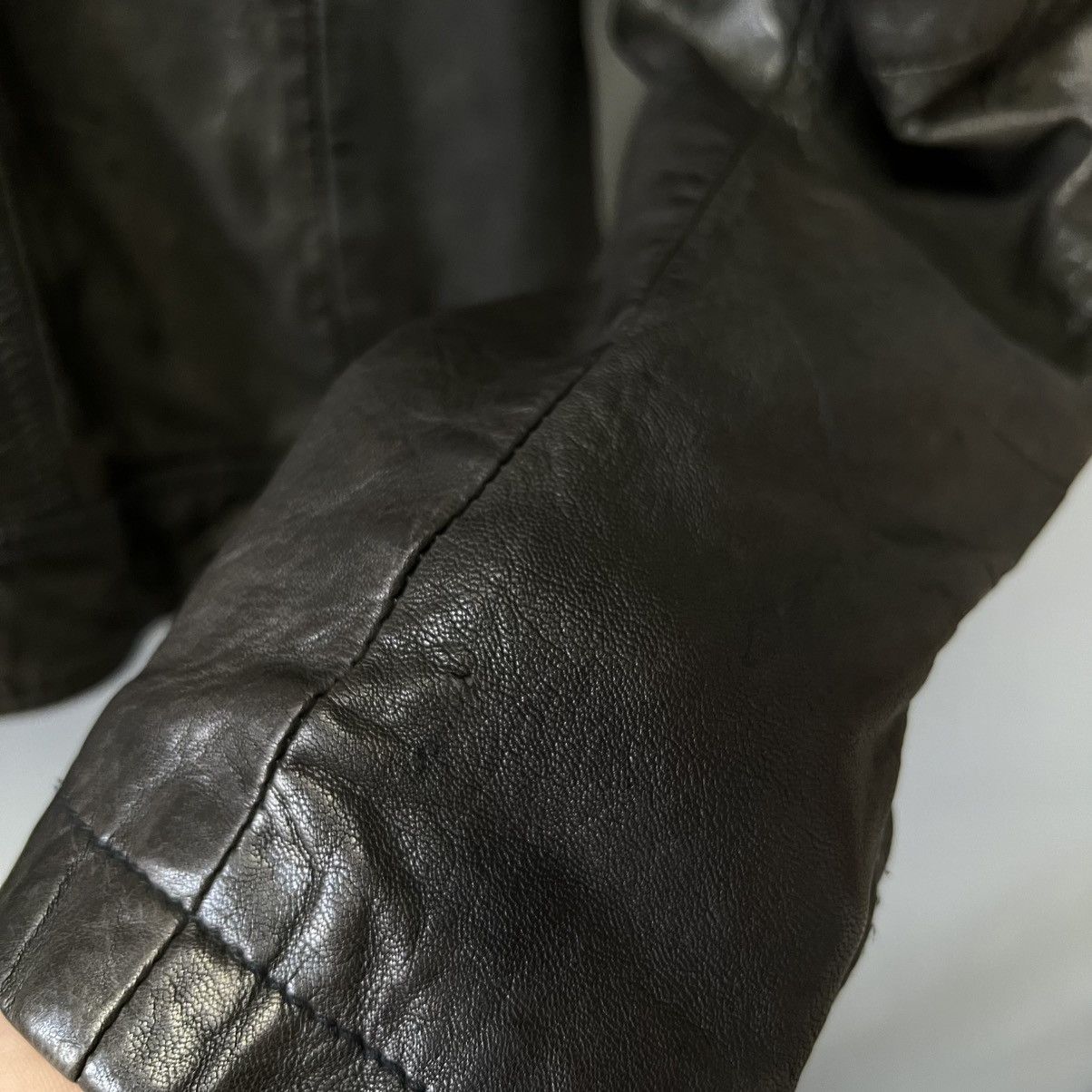 Allsaints Allsaints Conroy Leather Biker Jacket Men’s Size M Size US M / EU 48-50 / 2 - 21 Thumbnail