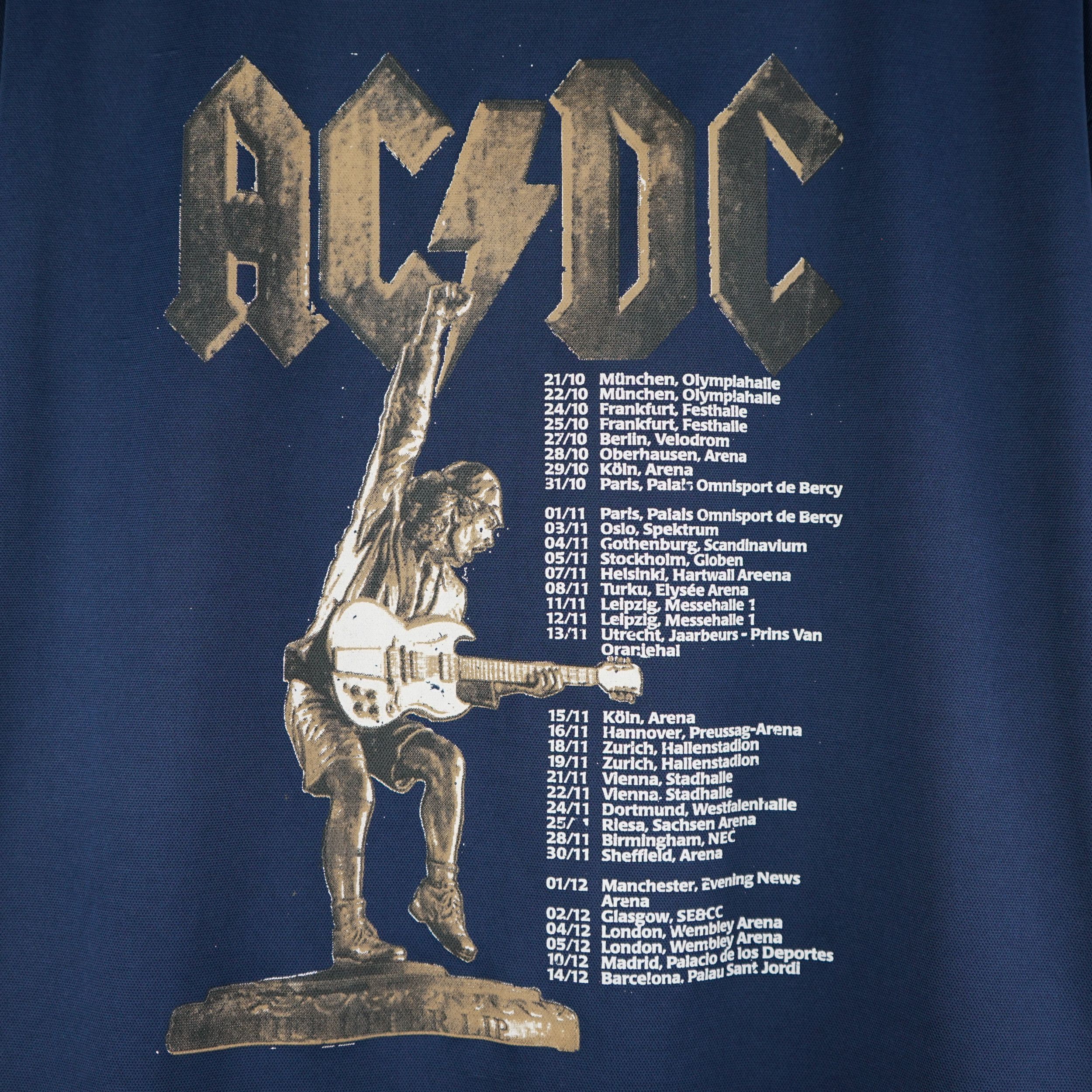 Band Tees × Vintage 2000 ACDC World Tour T-Shirt Stiff Upper Lip Size US XXL / EU 58 / 5 - 2 Thumbnail