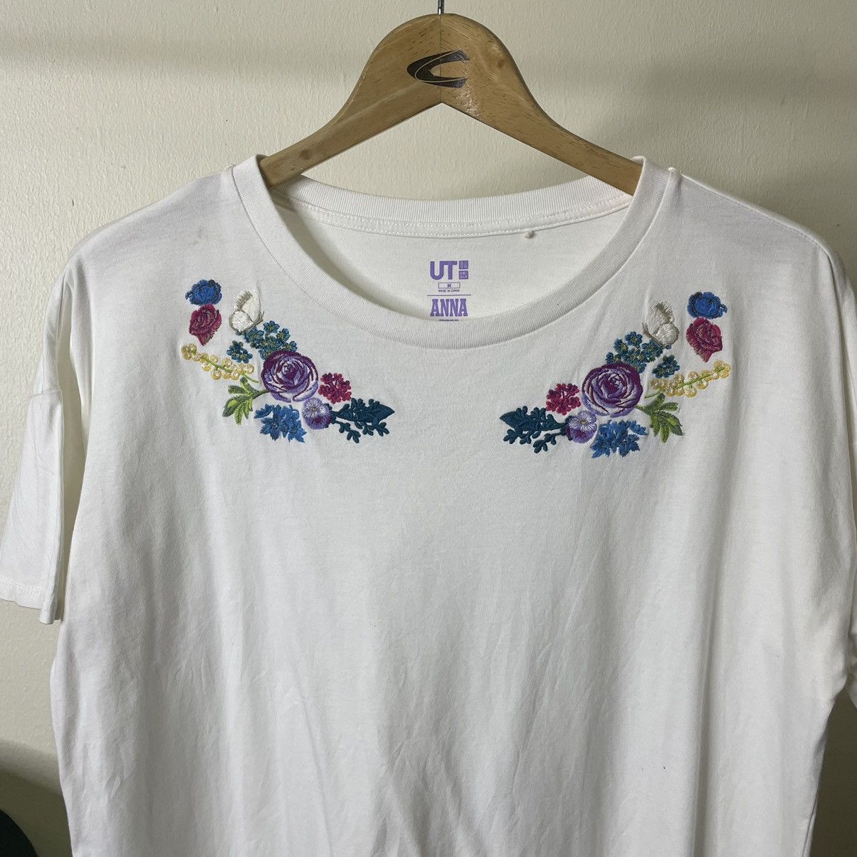 Japanese Brand Uniqlo x Anna Sui Flower Collaboration T Shirt Size US M / EU 48-50 / 2 - 2 Thumbnail