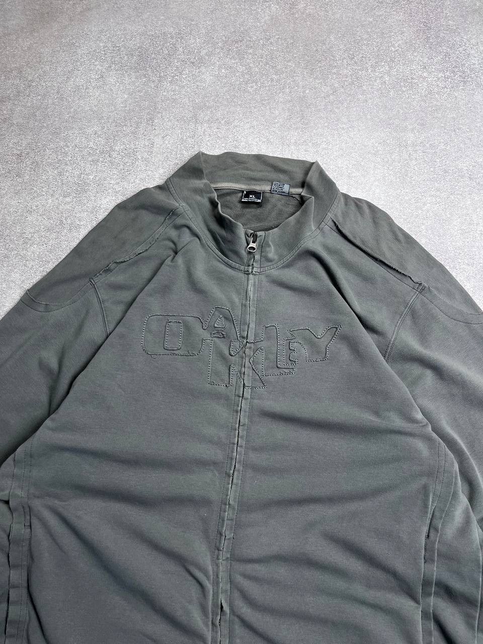 Oakley Vintage Oakley Big Logo Archival Cotton Jacket Y2K XL Size US XL / EU 56 / 4 - 4 Thumbnail