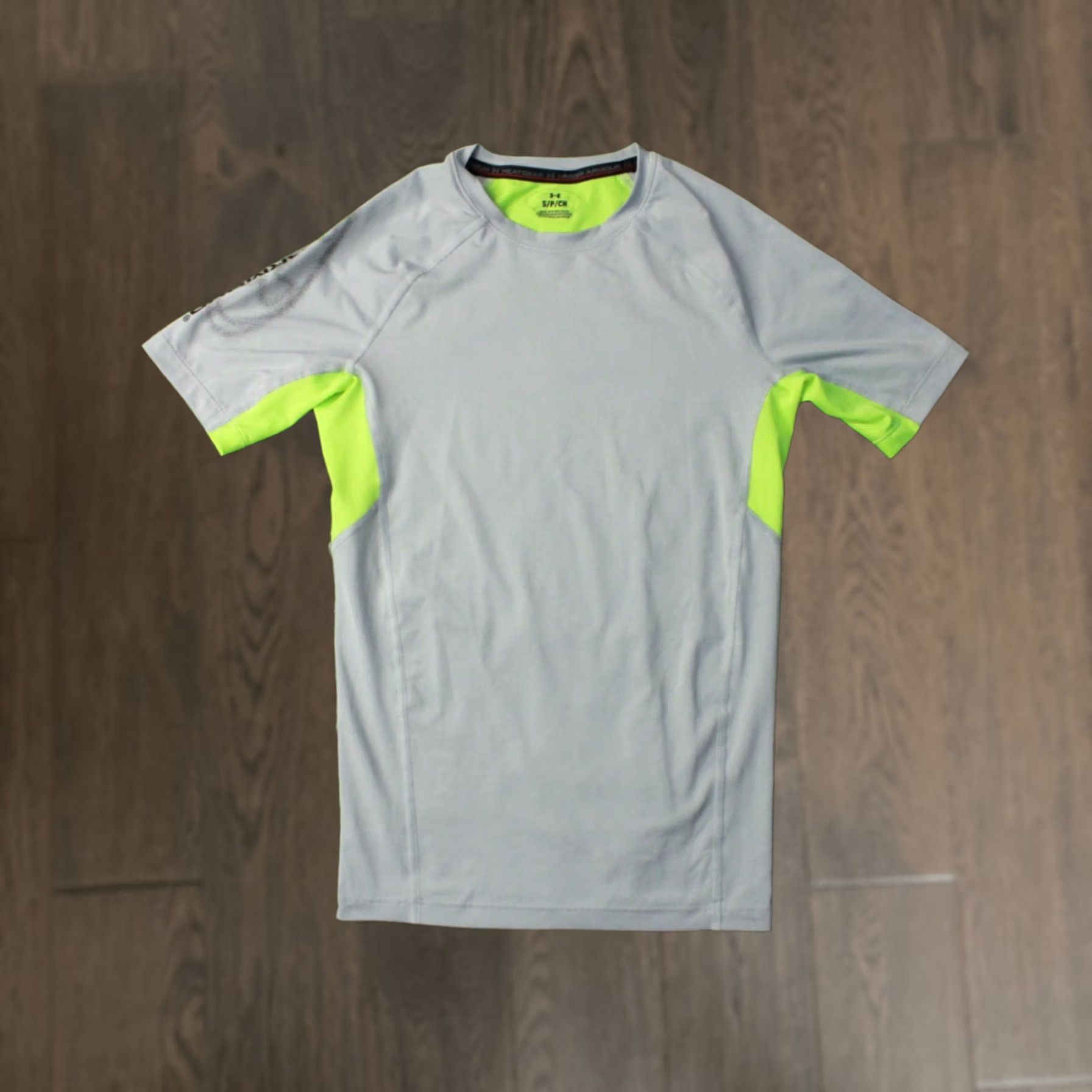Under Armour Under Armour HeatGear Shirt Men Training Compression Jersey Tee S Gray and Neon Shirt Men Regular XS? Size US S / EU 44-46 / 1 - 1 Thumbnail
