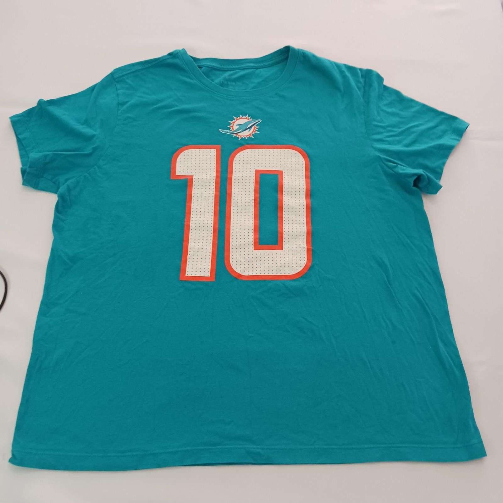 Nike Miami Dolphins T-Shirt Men's XL Green HILL # 17 The Nike Tee Size ONE SIZE - 10 Thumbnail