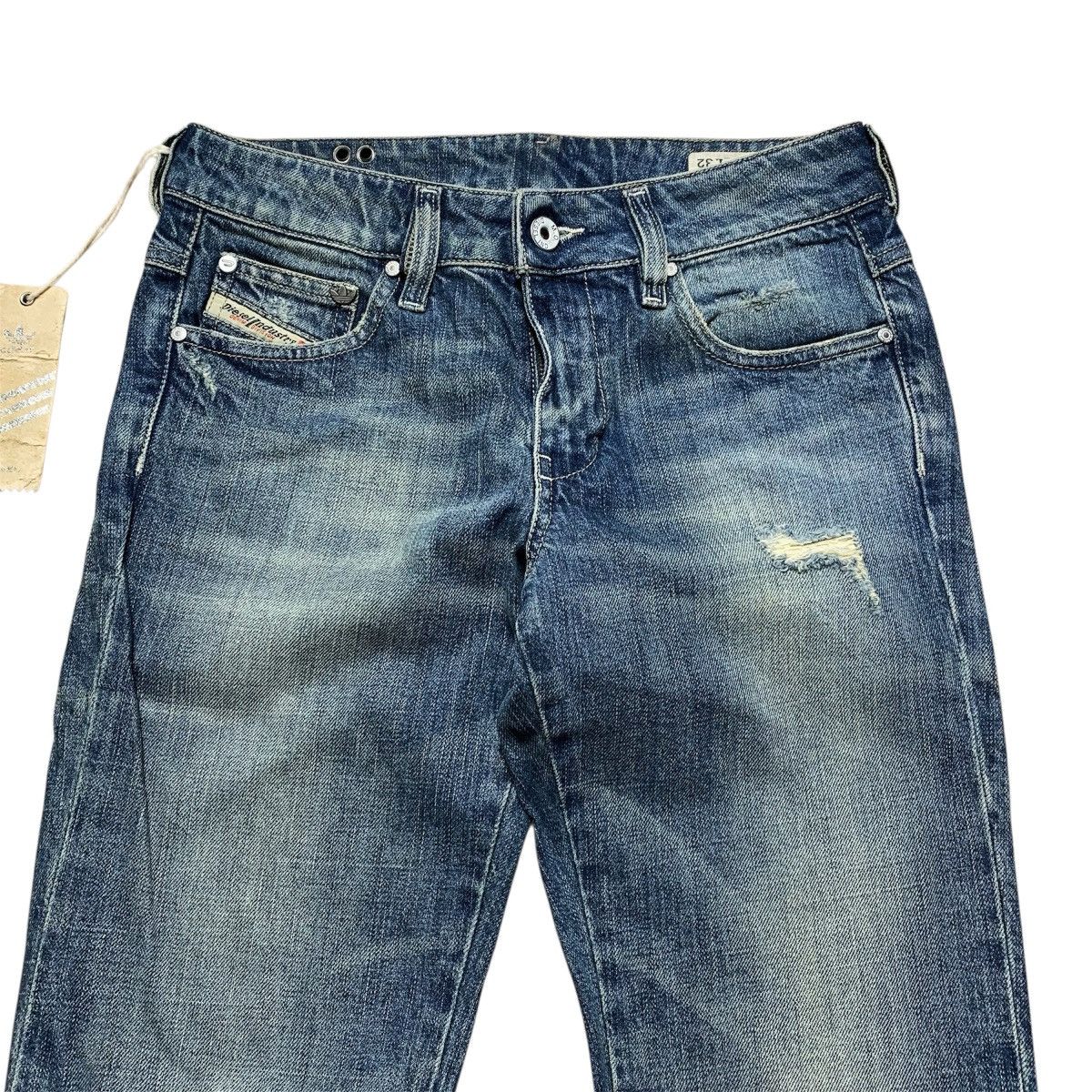 Diesel Diesel Adidas Distressed Faded Jeans Size US 26 / EU 42 - 7 Thumbnail
