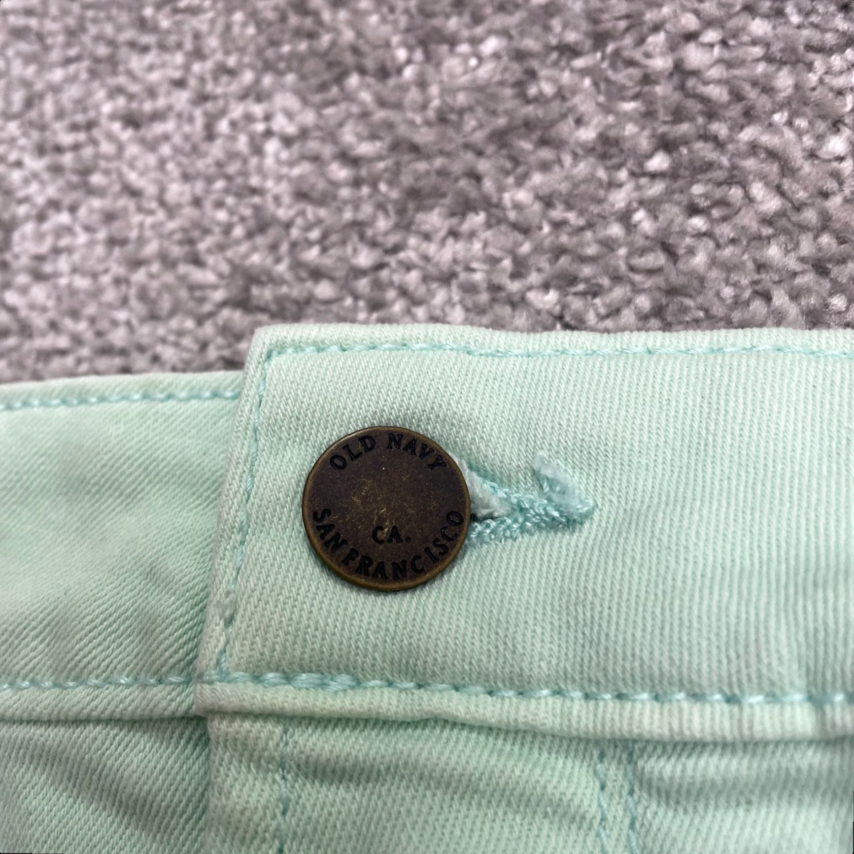 Old Navy **VINTAGE Old Navy Women's Green Mid-Rise Skinny Jeans 6 Regular Fit** User: **Old Navy Women's Green Mid-Rise Skinny Jeans Size 6 Regular Fit** Size 28" / US 6 / IT 42 - 3 Thumbnail
