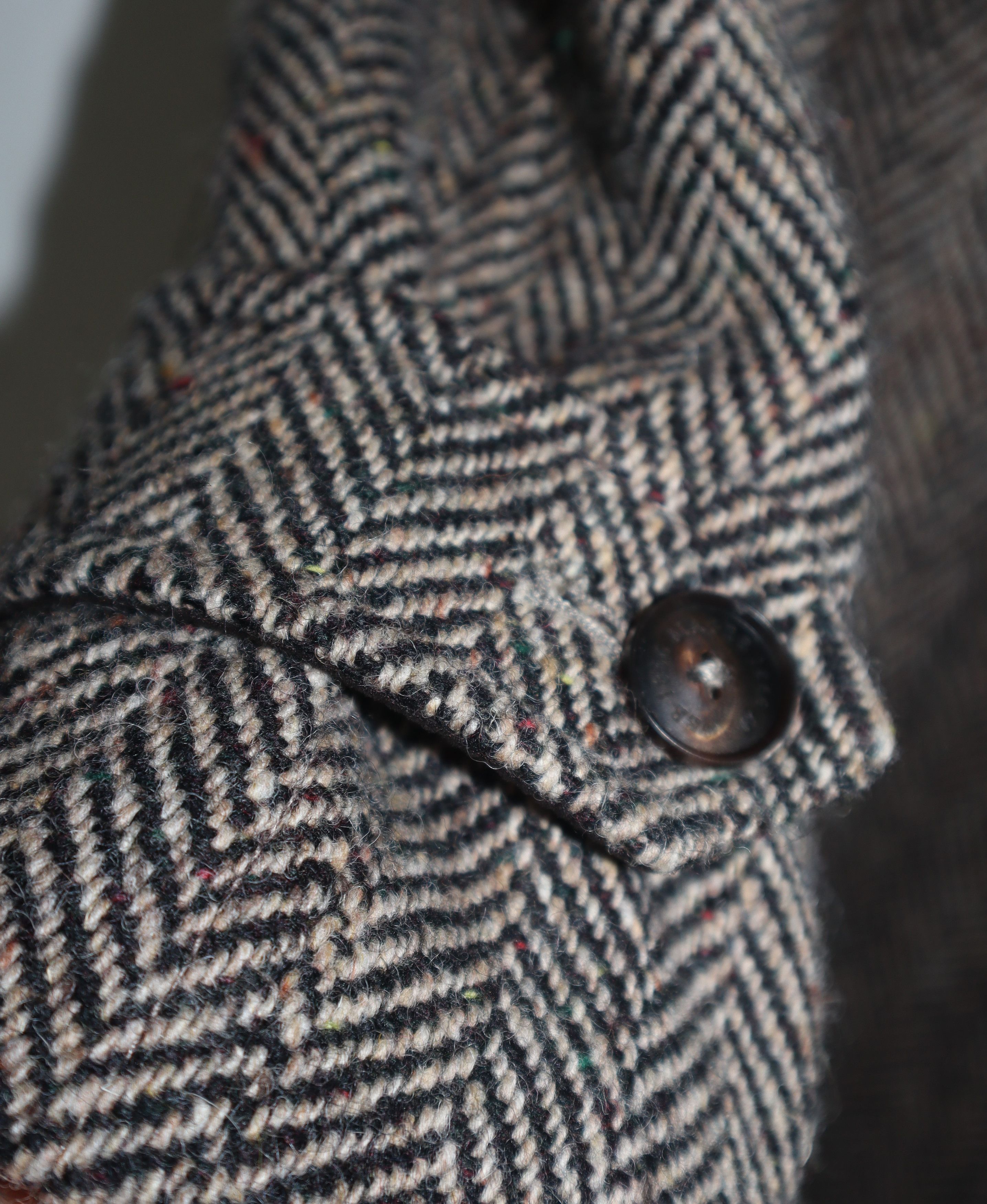 Magee Erne Raglan Tweed Tailored fit Overcoat Size US M / EU 48-50 / 2 - 3 Thumbnail