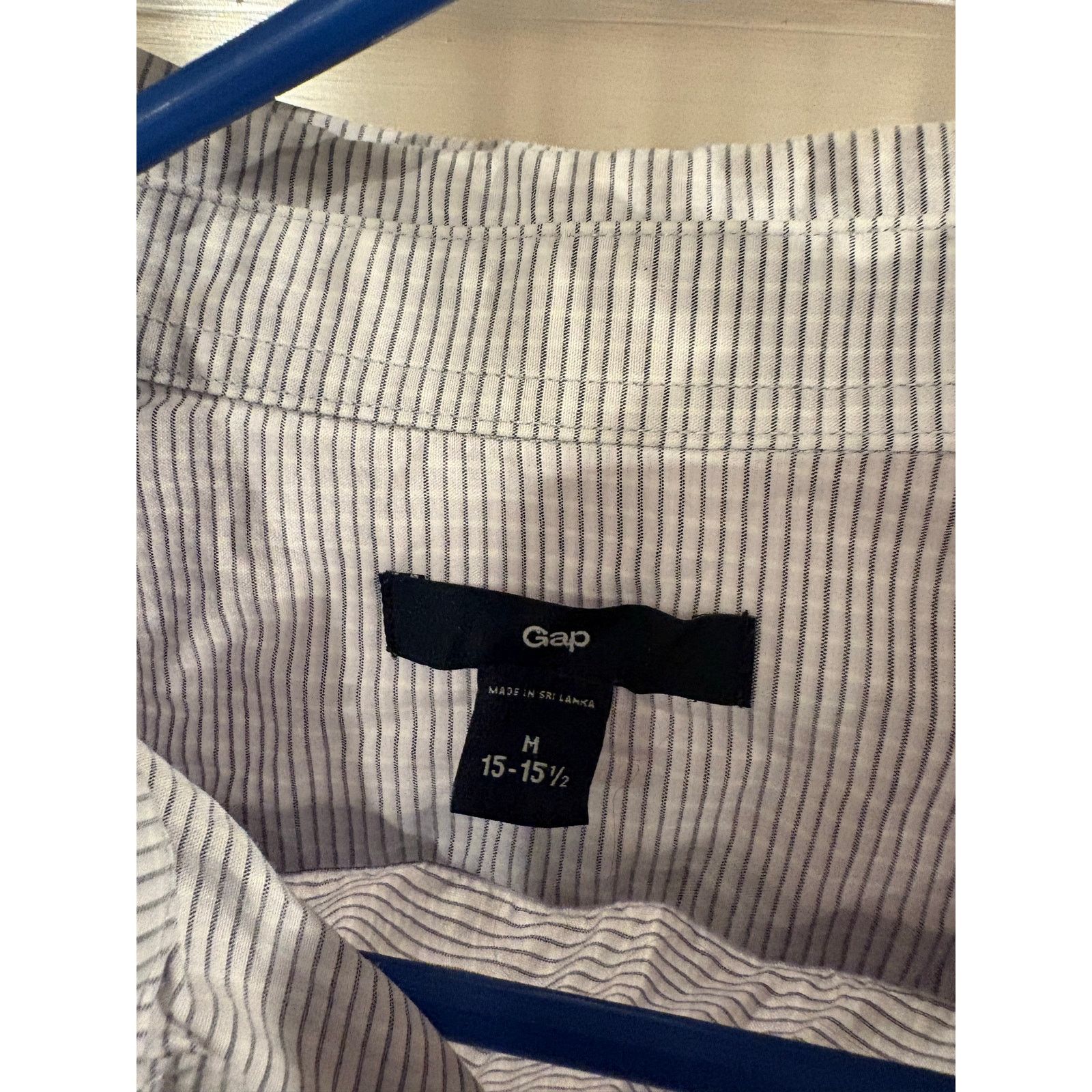 Gap Gap Men’s Button-Down Shirt Classic Fit Long Sleeve Size M Size US M / EU 48-50 / 2 - 3 Thumbnail