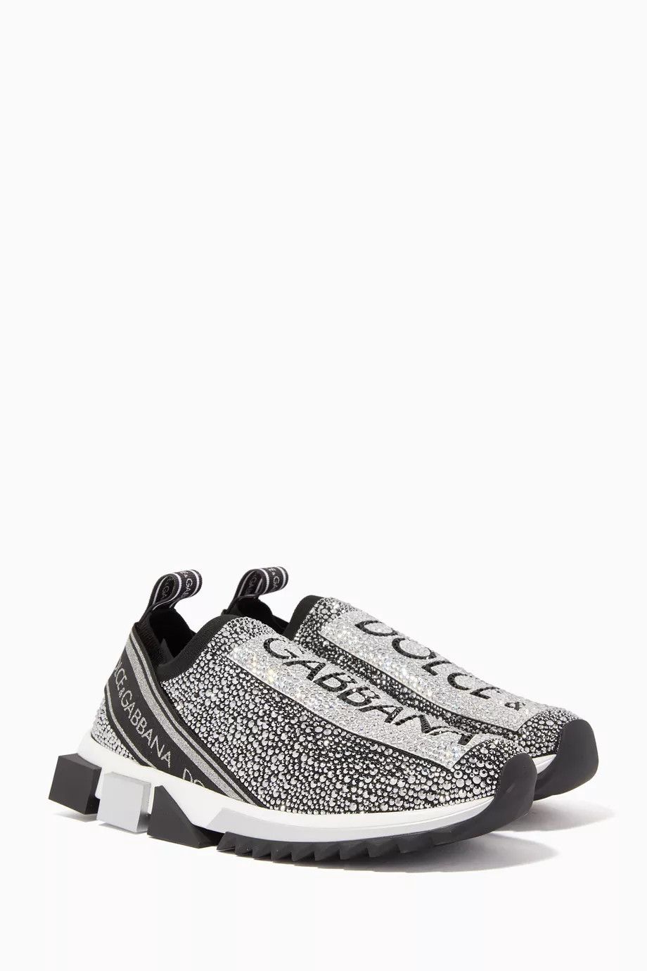 Dolce & Gabbana o1y0925 Low-Top Sneakers in White/Black Size US 5.5 / IT 35.5 - 4 Thumbnail
