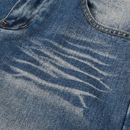 VIBE distressed washed faded baggy flared jeans Size US 30 / EU 46 - 8 Thumbnail