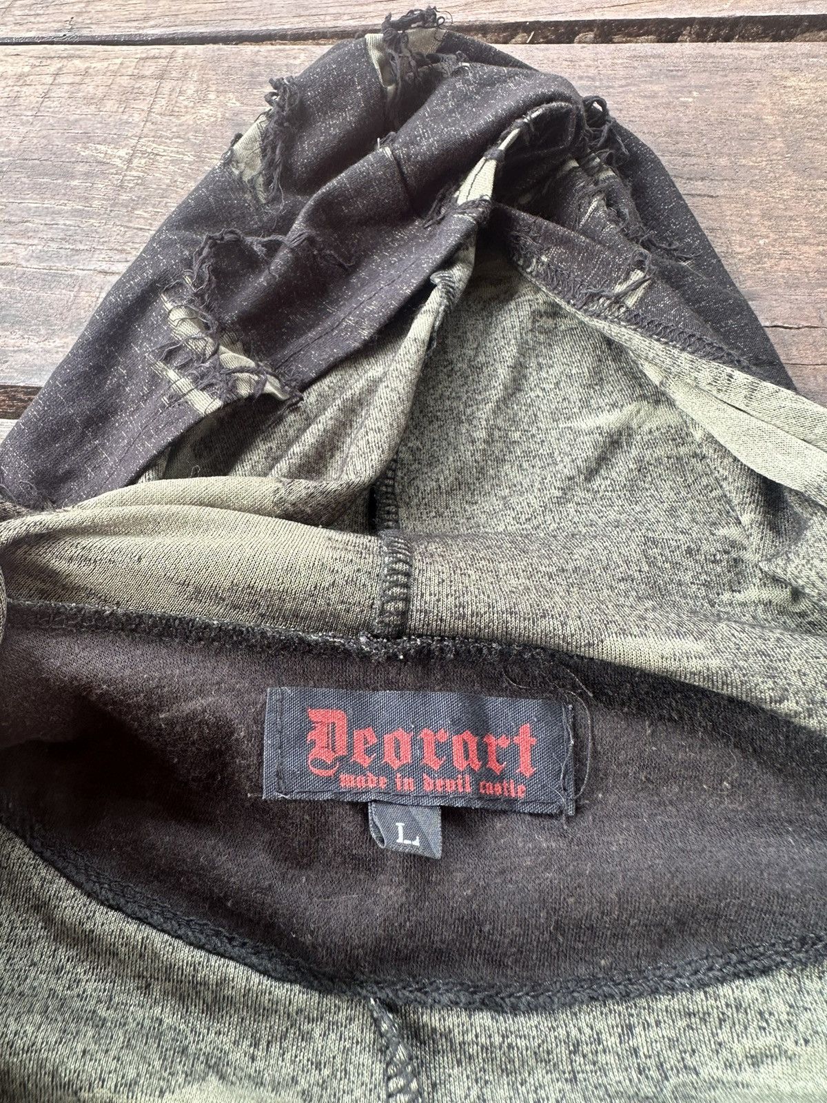 Japanese Brand Deorart made in devilcastle Cardigan design punk distressed Size S / US 4 / IT 40 - 8 Thumbnail