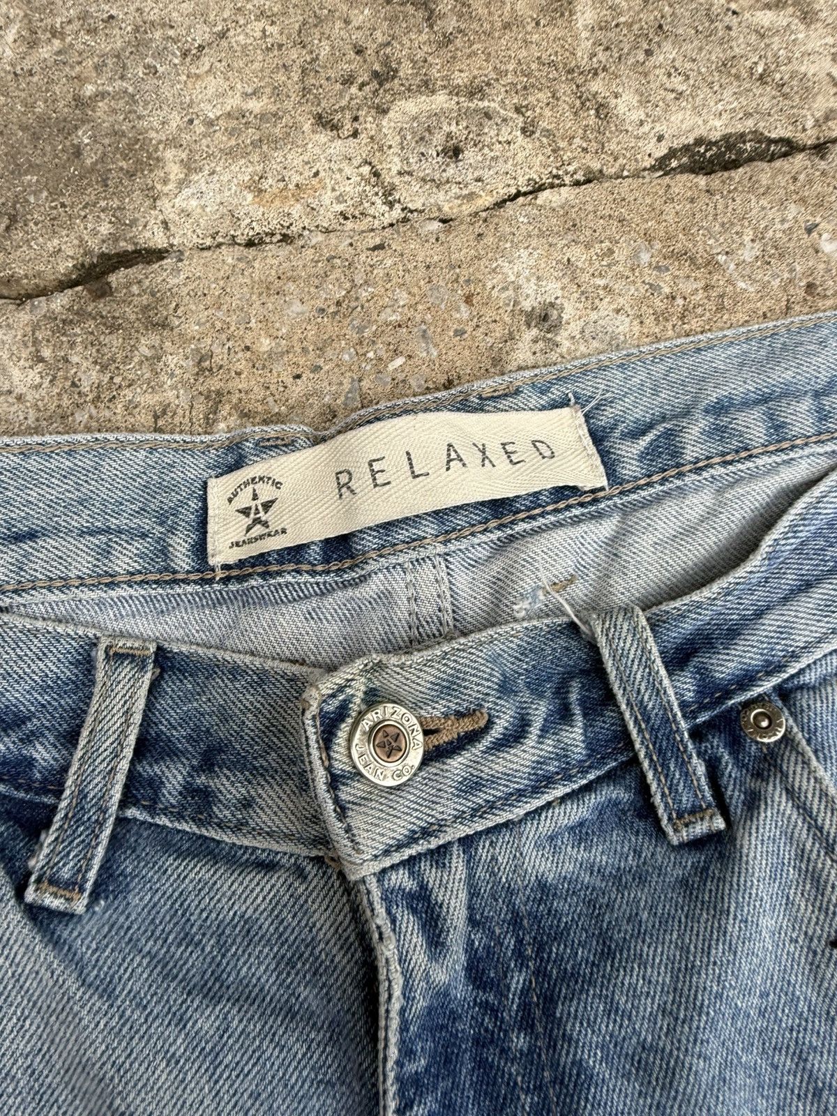 Anime × Arizona Jean Co. × Handmade Arizona jorts custom hand painted Goku Size US 34 / EU 50 - 4 Thumbnail