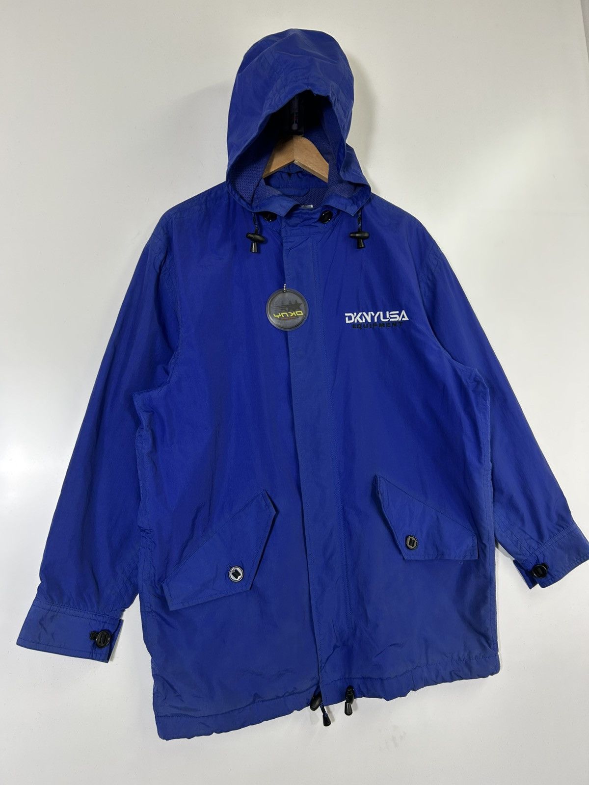 DKNY ⚡️Vintage DKNY USA Hoodie Zipper Jacket Size US S / EU 44-46 / 1 - 2 Thumbnail