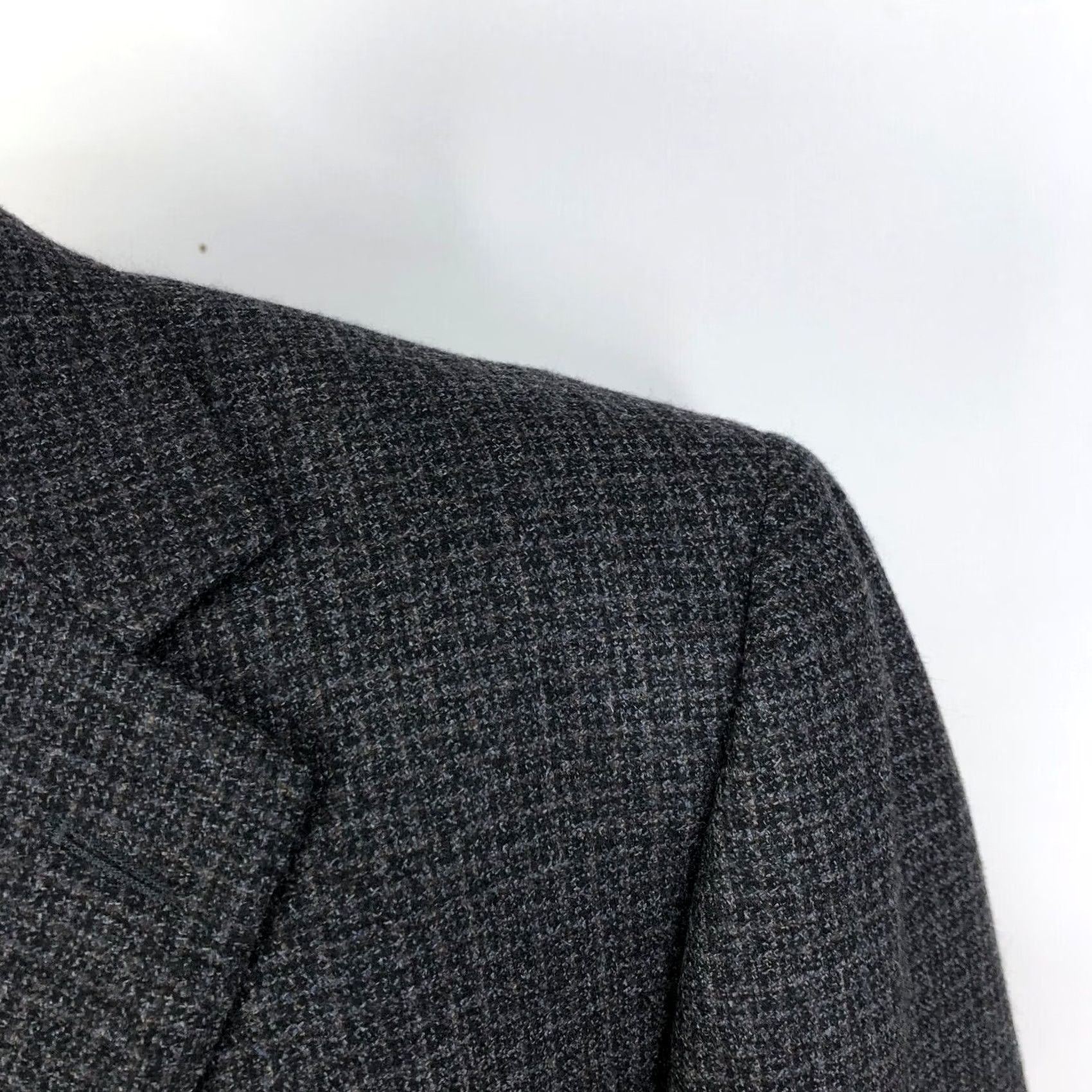 Canali Canali 52 100% Wool Three Button Sport Suit Coat Jacket Gray MINT AL 13320 Size 52R - 3 Thumbnail