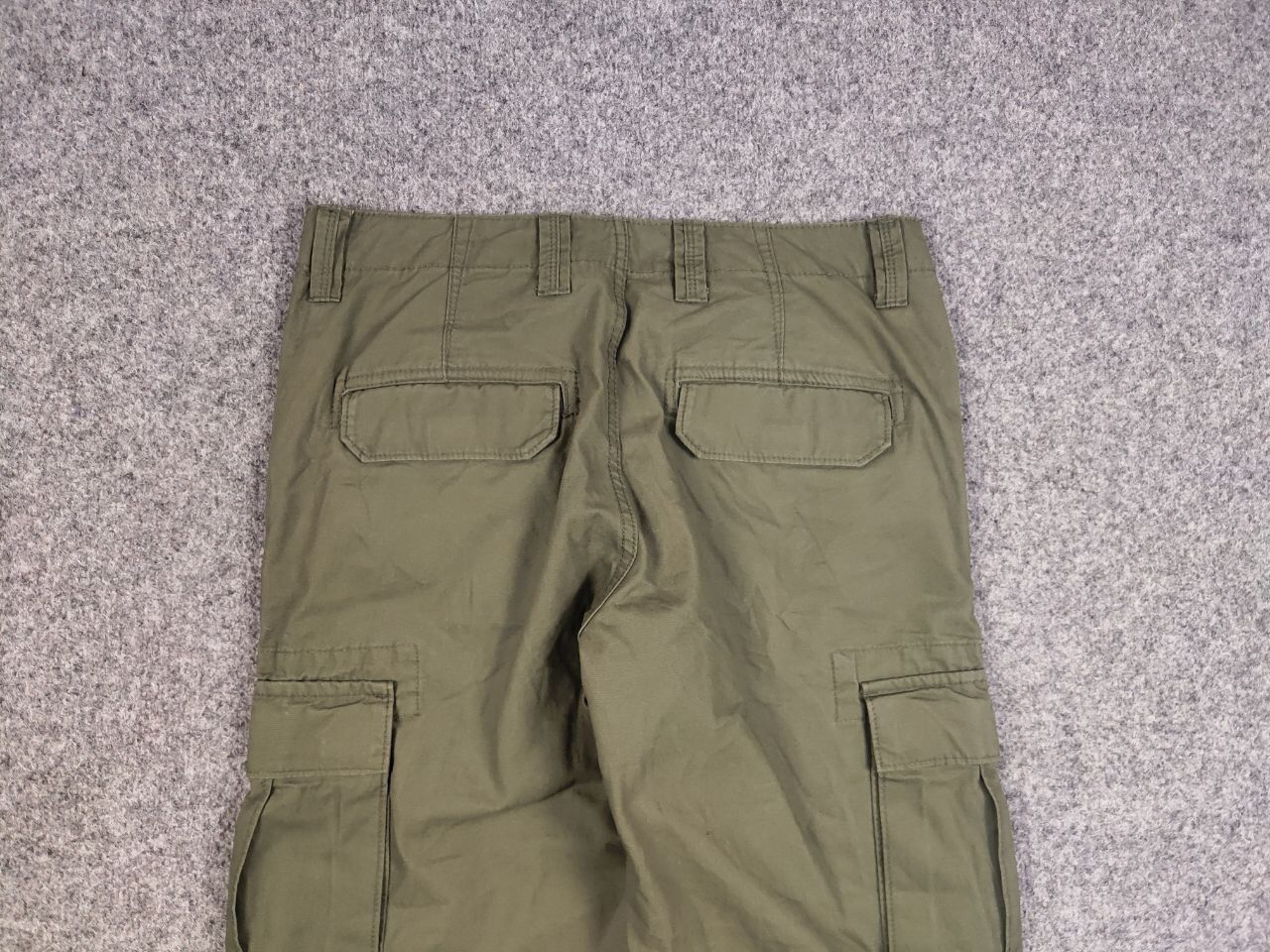 Japanese Brand Vintage Casual Japanese Style Green Cargo Straight Pants Size US 34 / EU 50 - 10 Thumbnail