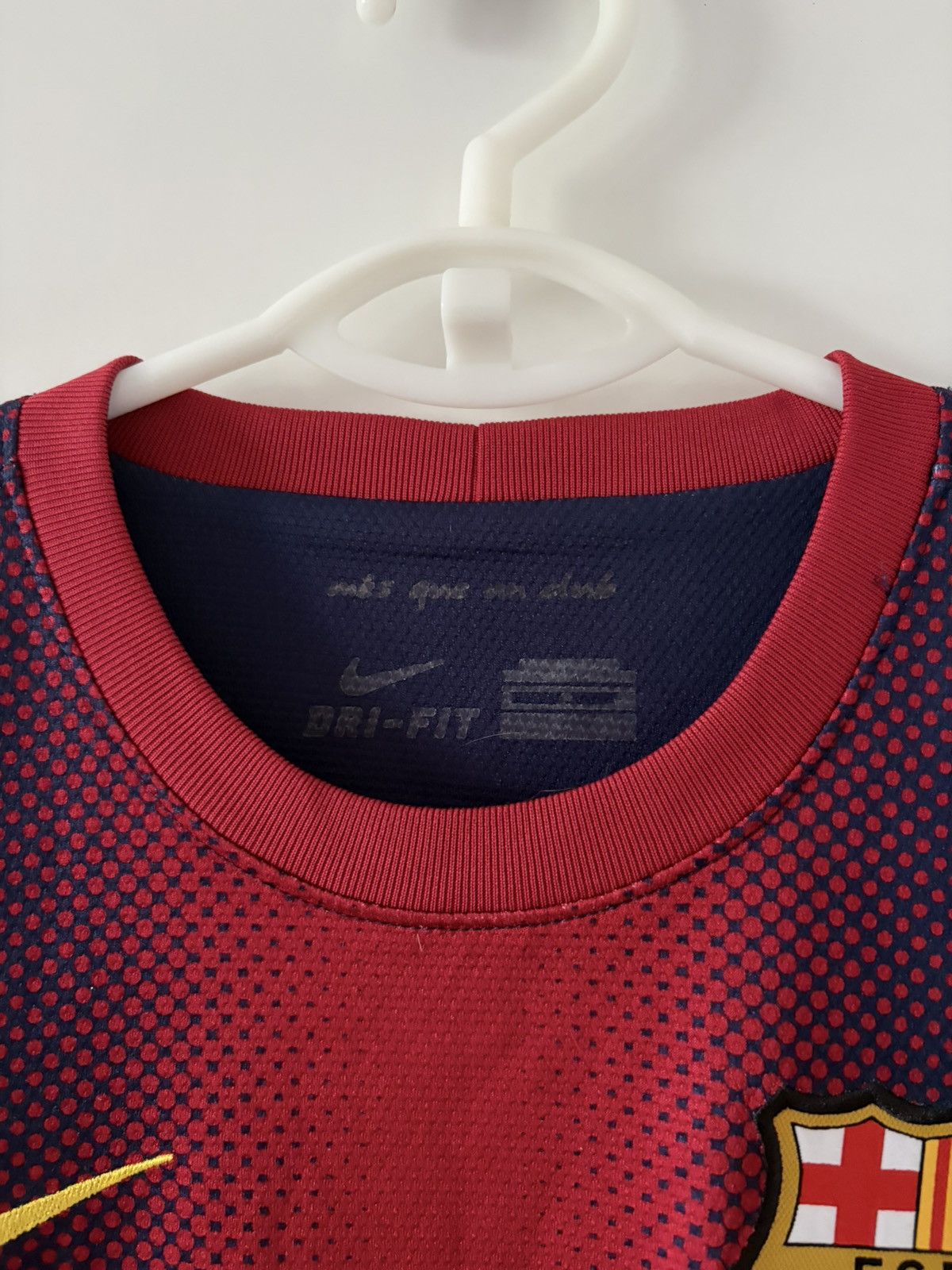 Barcelona nike 2012/2013 domowa długi rękaw — zdjęcie 3
