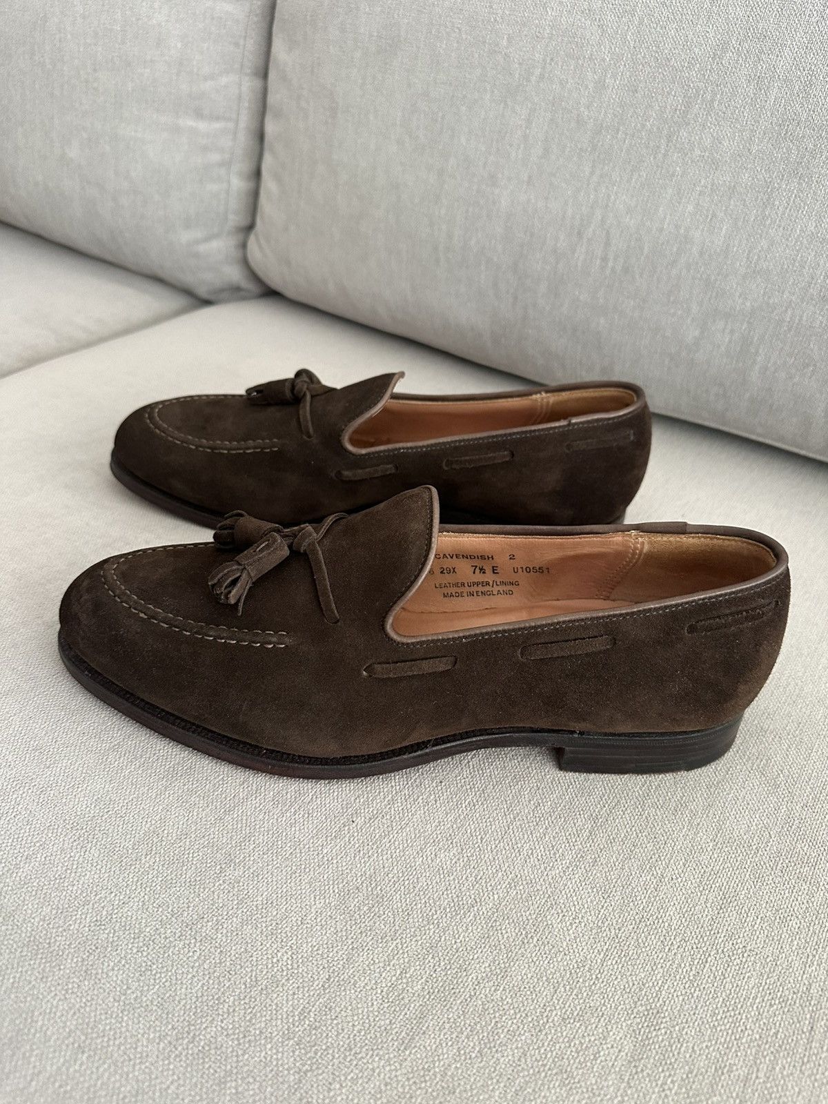 Crockett & Jones Crockett & Jones Cavendish Dark Brown Size US 8.5 / EU 41-42 - 2 Thumbnail