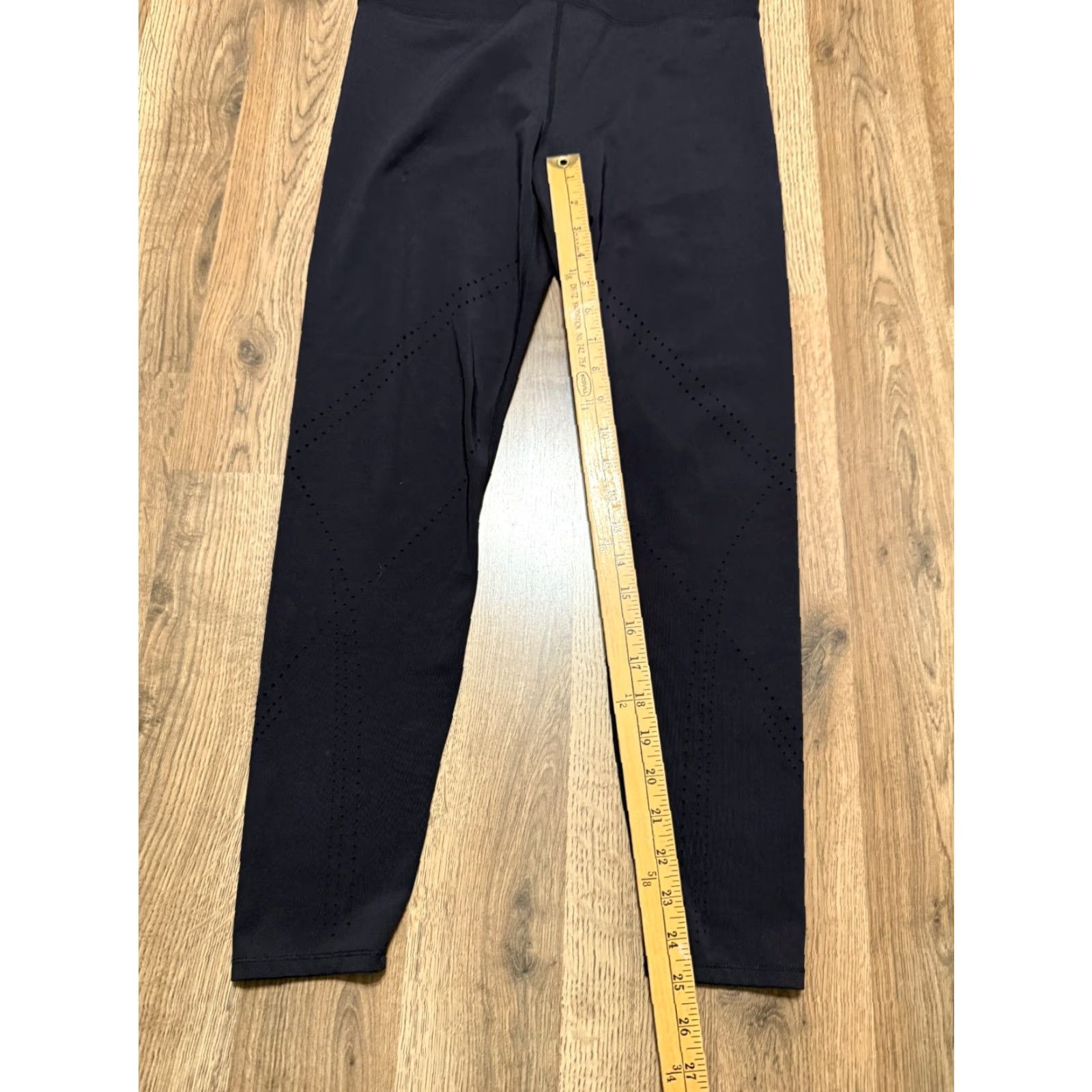Vintage JoyLab Leggings Women’s Large Black Athletic Wear 36" Length Modern Casual Yoga Inseam 25" Ankle 36" Length/ 28" Waist Size 36" / US 14 / IT 50 - 5 Thumbnail