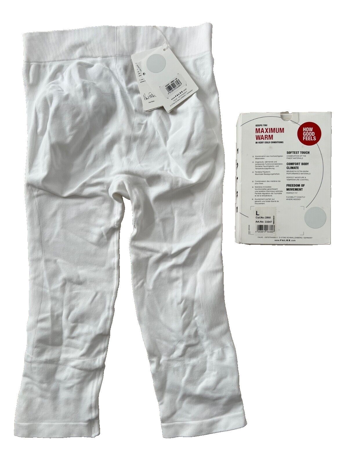 FALKE Falke 33047 3/4 Tights Maximum Warm White ( L ) Size ONE SIZE - 7 Thumbnail