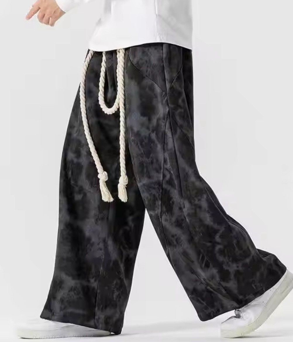 Japanese Brand Baggy rope lace sweats Size US 29 - 3 Thumbnail