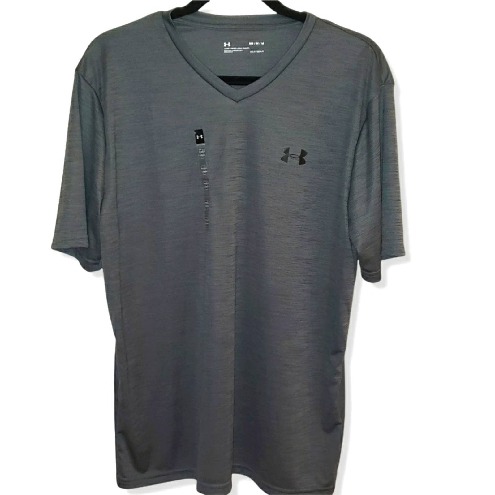 Under Armour Under Armour tech shirt, Gray, v-neck, loose fit, size m Size US M / EU 48-50 / 2 - 1 Thumbnail