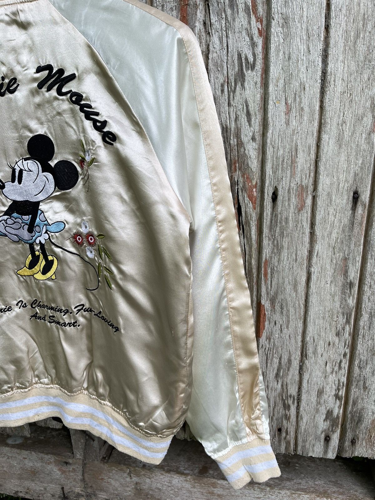 Disney Vintage Walt Disney Minnie Mouse Sukajan Jacket Size S / US 4 / IT 40 - 8 Thumbnail