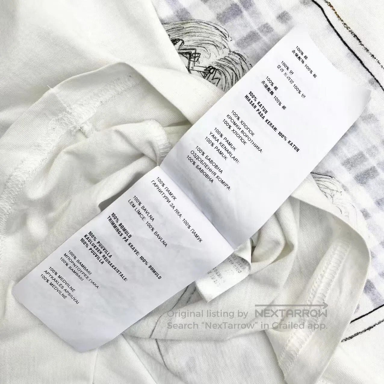 Miu Miu Miu Miu Anime pattern print short sleeves| Size S / US 4 / IT 40 - 5 Thumbnail