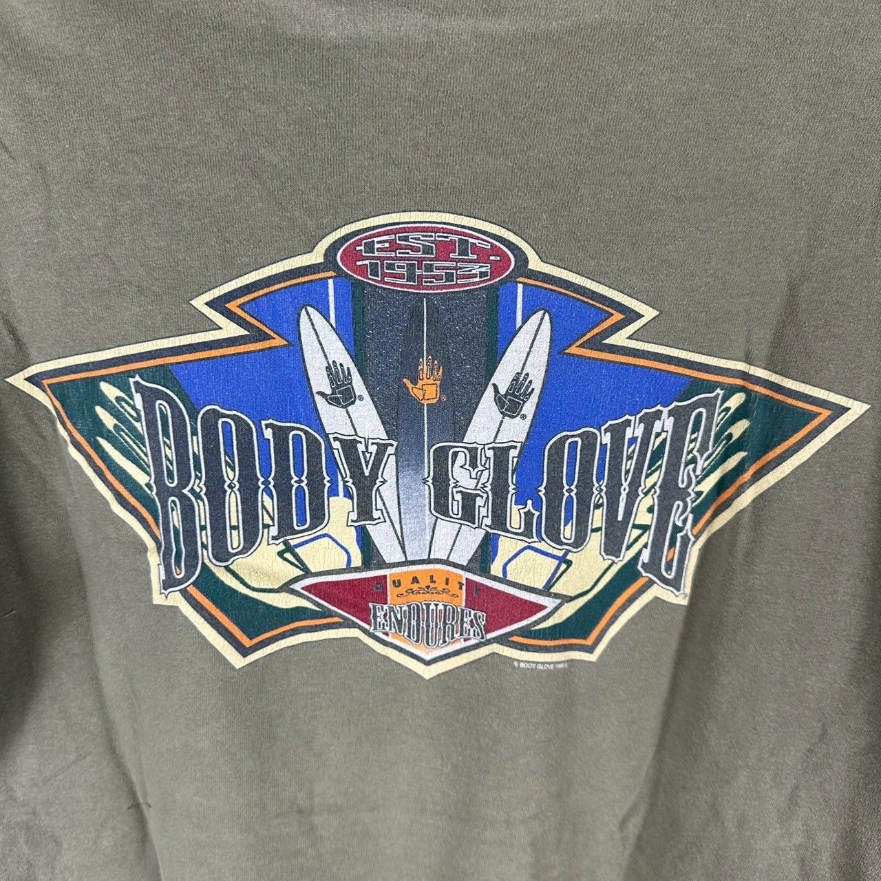 Body Glove Vintage 90s Body Glove Surf Made in USA Large T-Shirt Size US L / EU 52-54 / 3 - 4 Thumbnail