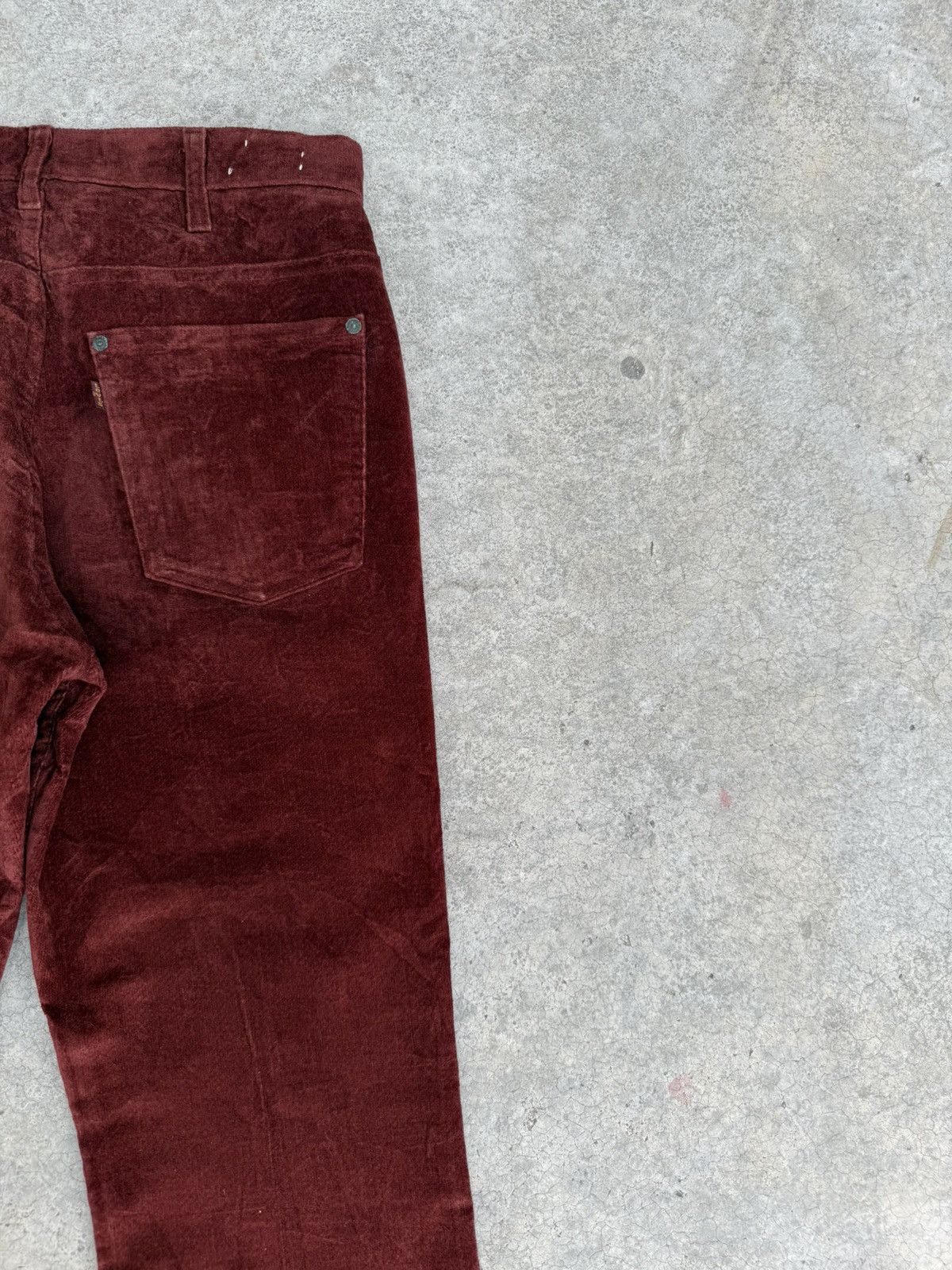 Levi's Vintage 70’s Levis Corduroy Pants Flared Jeans 517 Size US 33 - 10 Thumbnail