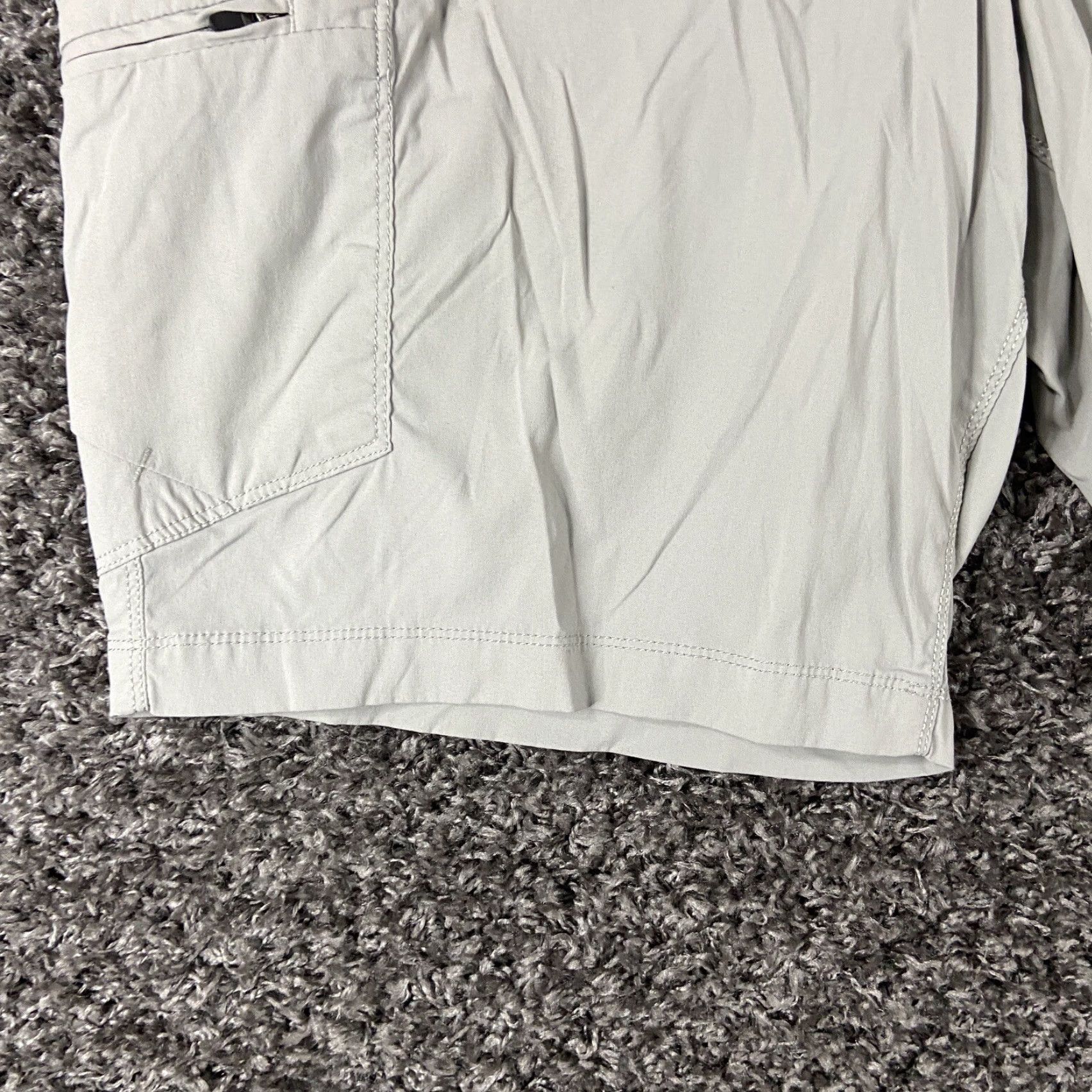 ASCENO Ascend Chino Shorts Mens 40 Gray Size US 40 / EU 56 - 2 Thumbnail