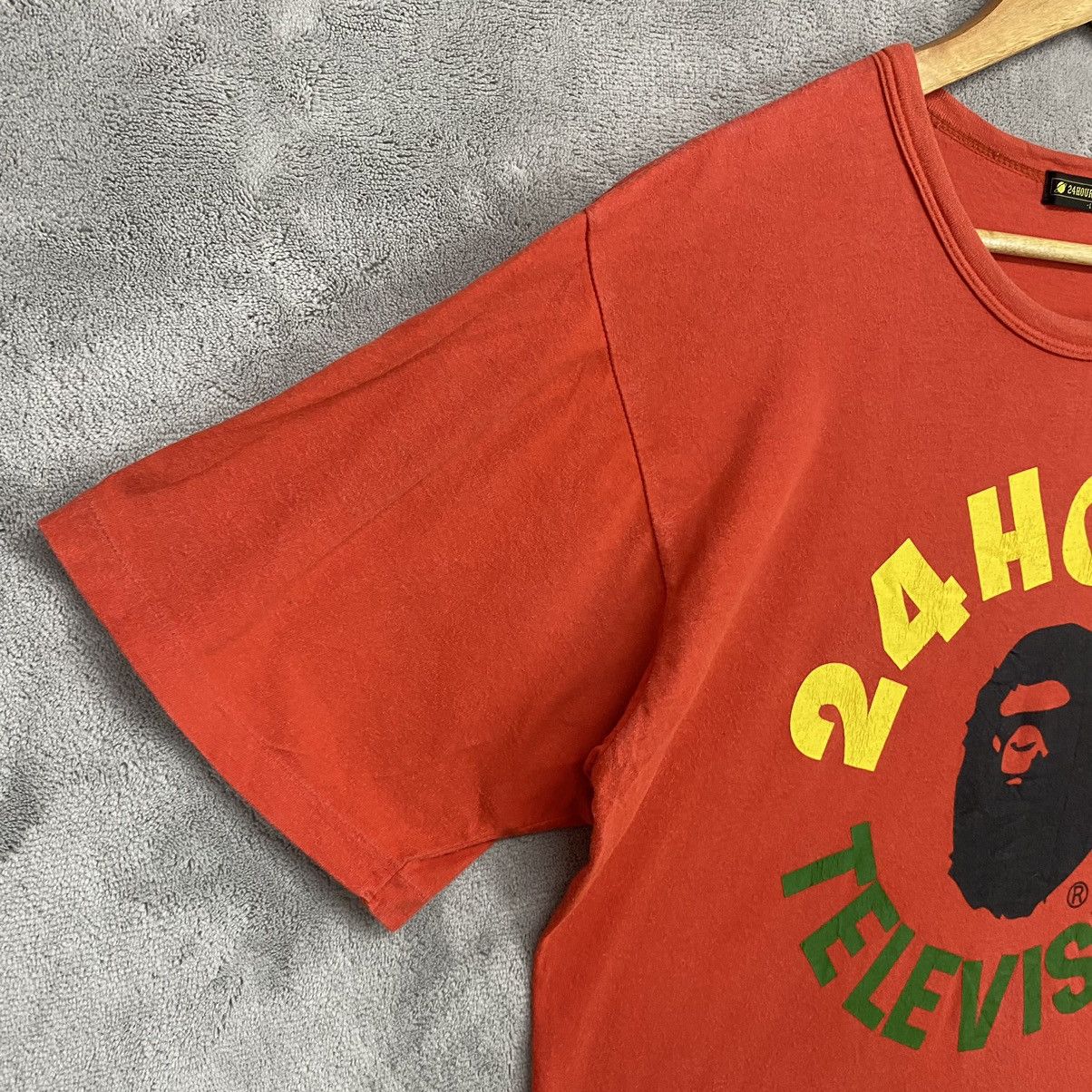 Bape 💥RARE💥 VINTAGE BAPE x 24 HOUR TELEVISION Size US XL / EU 56 / 4 - 4 Thumbnail