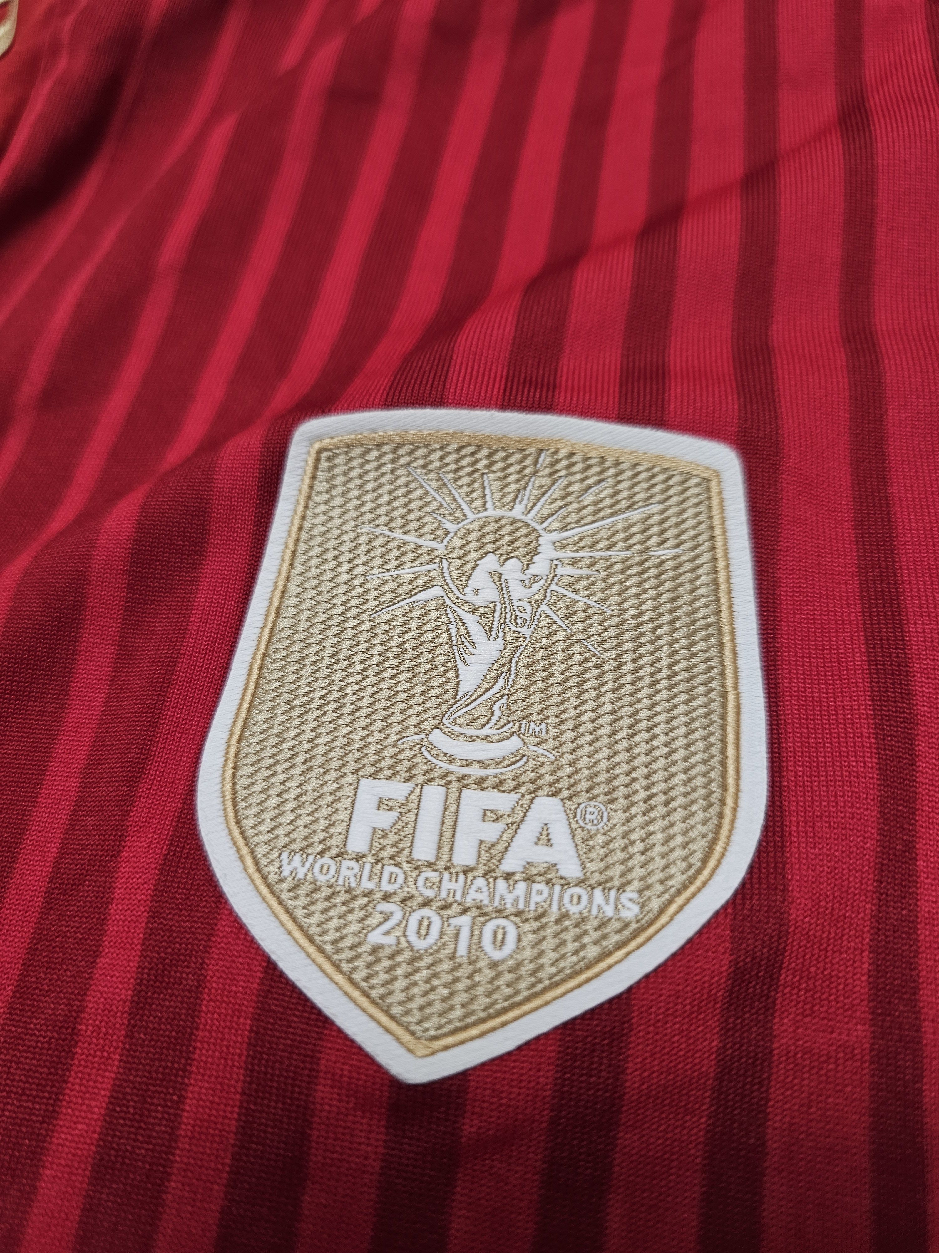 Adidas SPAIN 2014 2015 HOME FOOTBALL SHIRT ESPANIA SOCCER JERSEY Size US XL / EU 56 / 4 - 5 Thumbnail