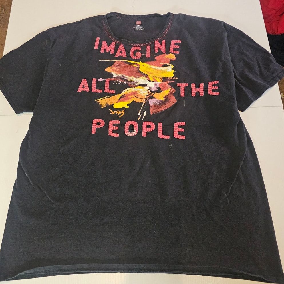 Hanes Jonas Gerard Wearable Abstract Art Graphic Imagine Tee XL Size US XXL / EU 58 / 5 - 2 Thumbnail