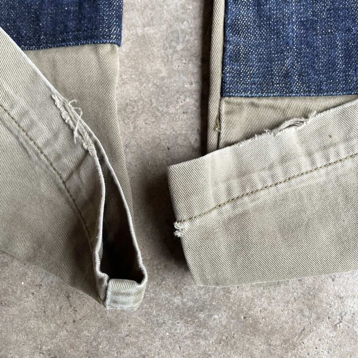 Dickies 🔥Dickies Double Knee Custom Made Trousers Khakis Pants Size US 33 - 7 Thumbnail