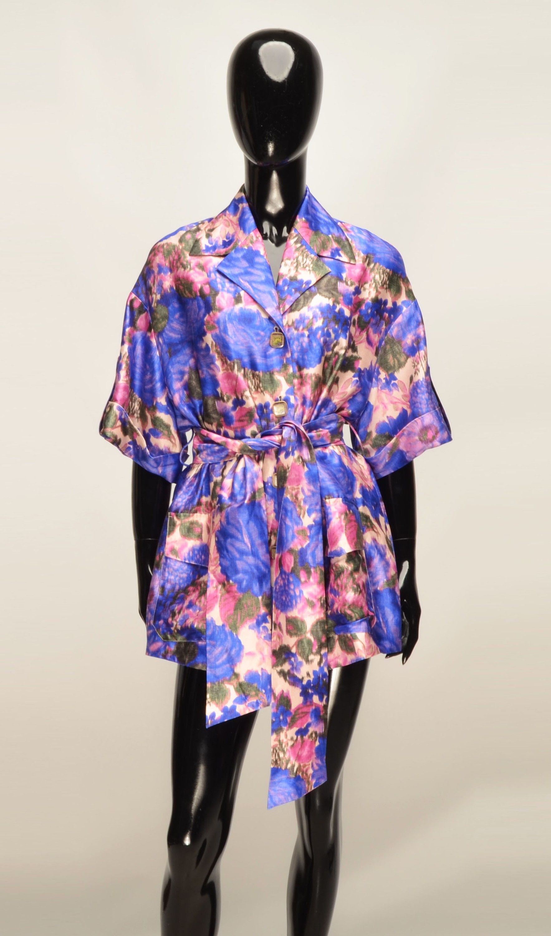 Zimmermann Zimmermann Silk Floral High Tide Relaxed-Fit Shirt Size S / US 4 / IT 40 - 1 Thumbnail