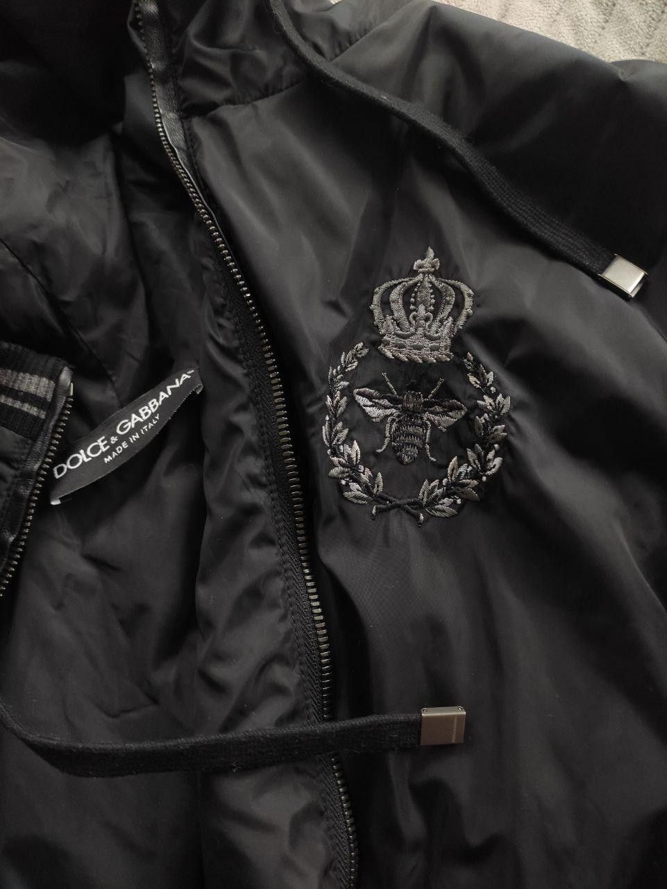 Dolce & Gabbana Dolce & Gabbana Men's Bomber Jacket Size US L / EU 52-54 / 3 - 3 Thumbnail