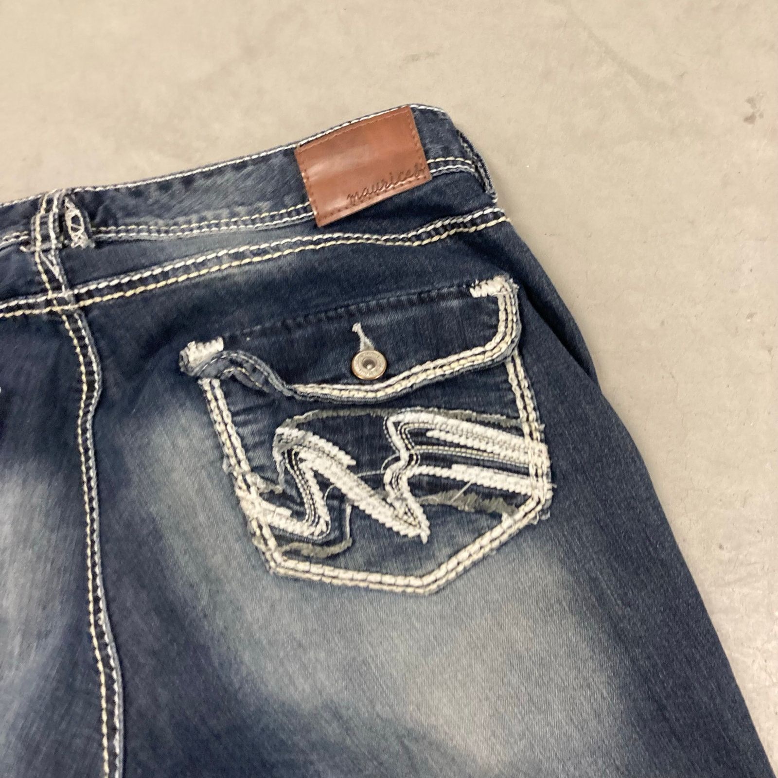 Vintage Maurices y2k low rise bootcut Jeans 37x31 Size US 37 - 5 Thumbnail