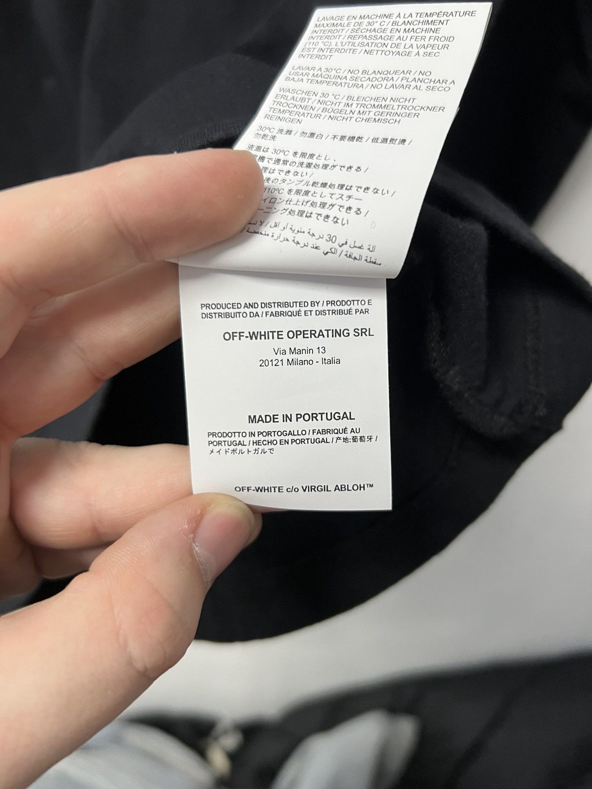 Off-White Off White Longsleeve Luxury Big Logo Size S XS Size US S / EU 44-46 / 1 - 12 Thumbnail