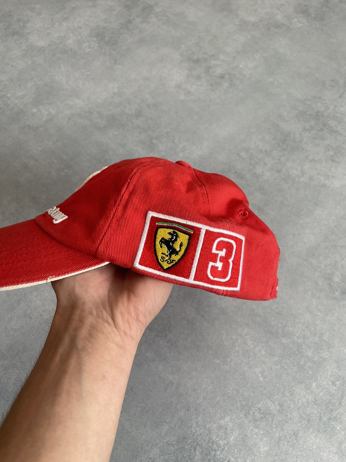 Ferrari Michael Schumacher 3 Ferrari 00 F1 Team 1 vintage Cap Size ONE SIZE - 3 Thumbnail