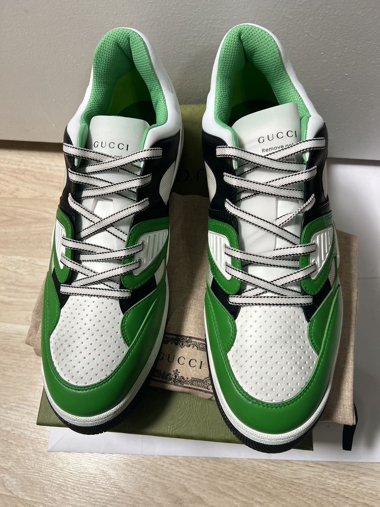 Gucci Gucci Basket 'Green Demetra' 697882-2SH90-3760 Size US 15 / EU 48 - 7 Thumbnail