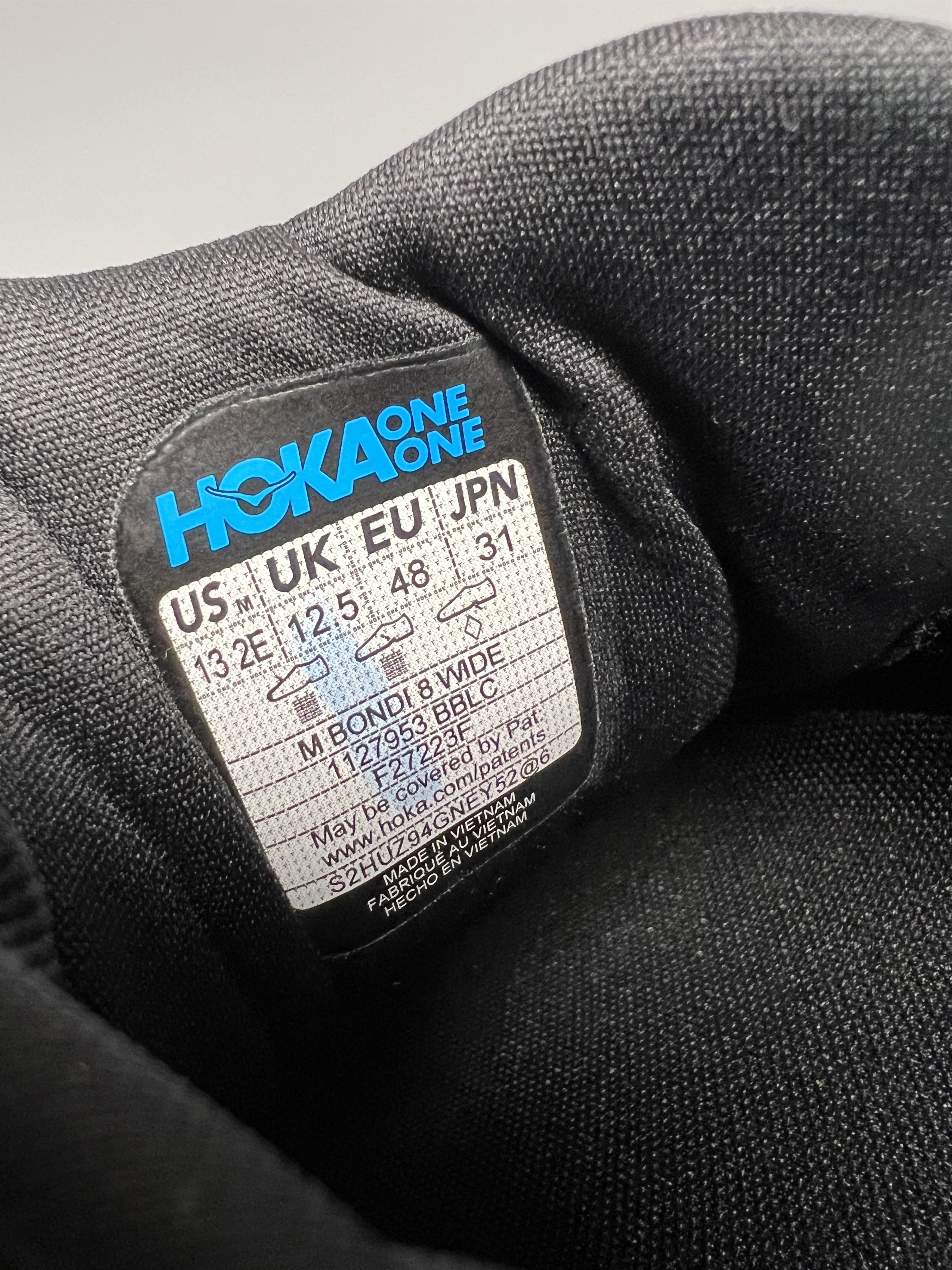 Hoka 13 EE Hoka One One Bondi 8 Wide Running Shoes Size US 13 / EU 46 - 8 Thumbnail