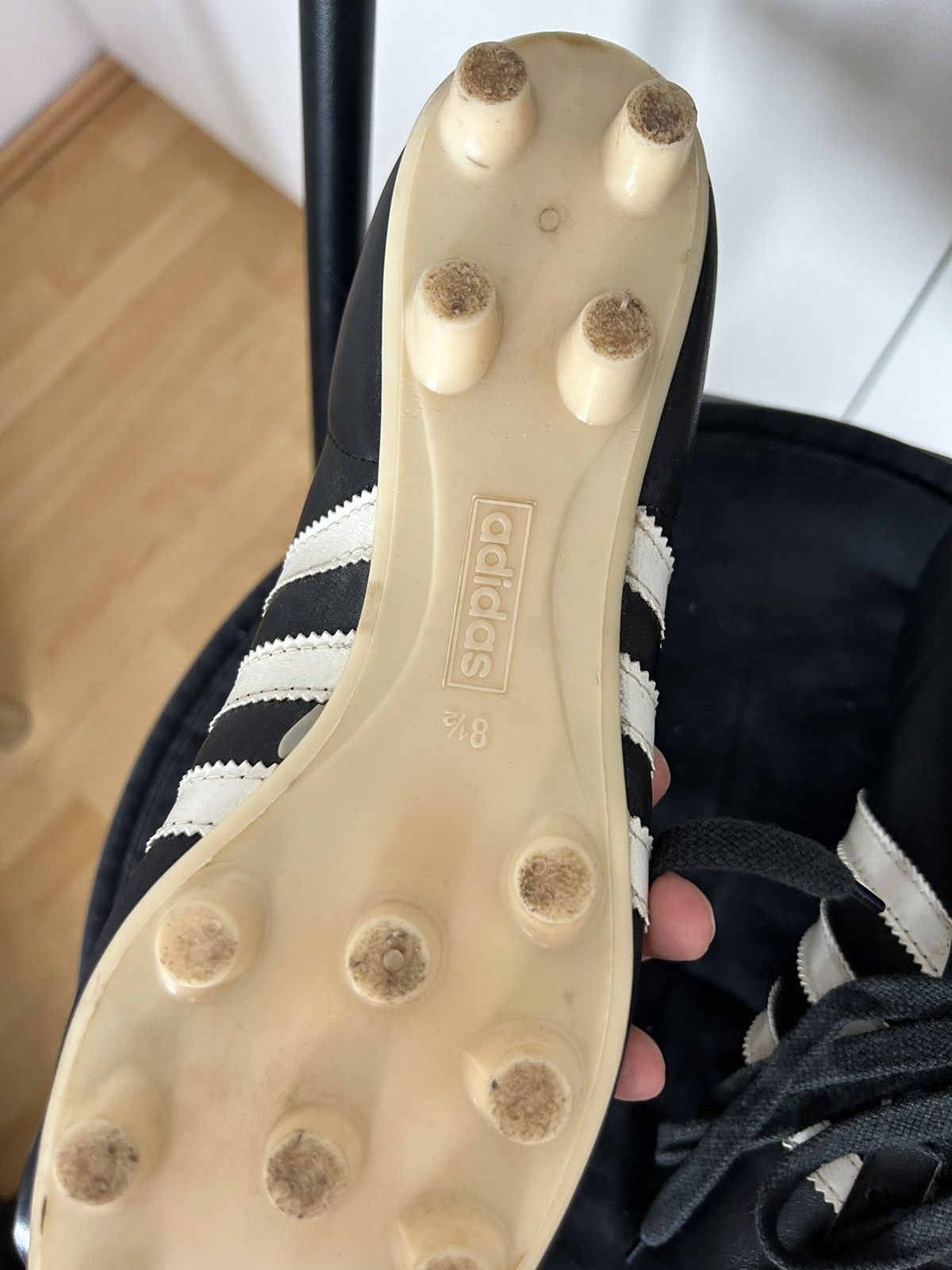Adidas × Chelsea Soccer × Vintage Vintage adidas soccer boots 80th Size US 9.5 / EU 42-43 - 9 Thumbnail